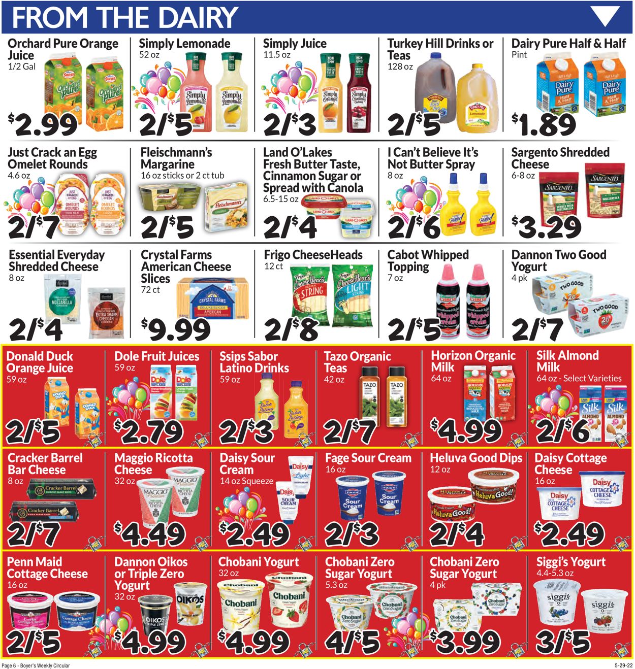 Boyer's Food Markets Ad from 05/29/2022