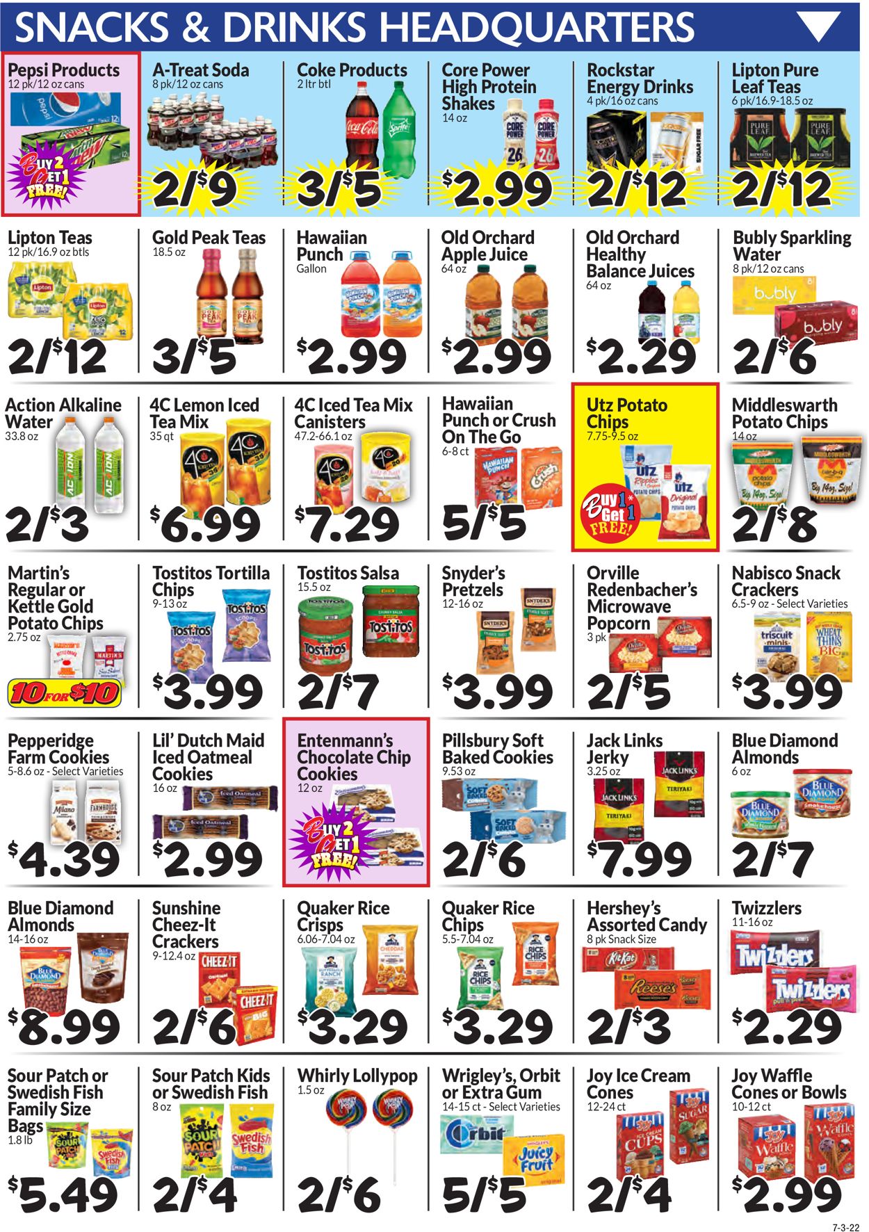 Boyer's Food Markets Ad from 07/03/2022