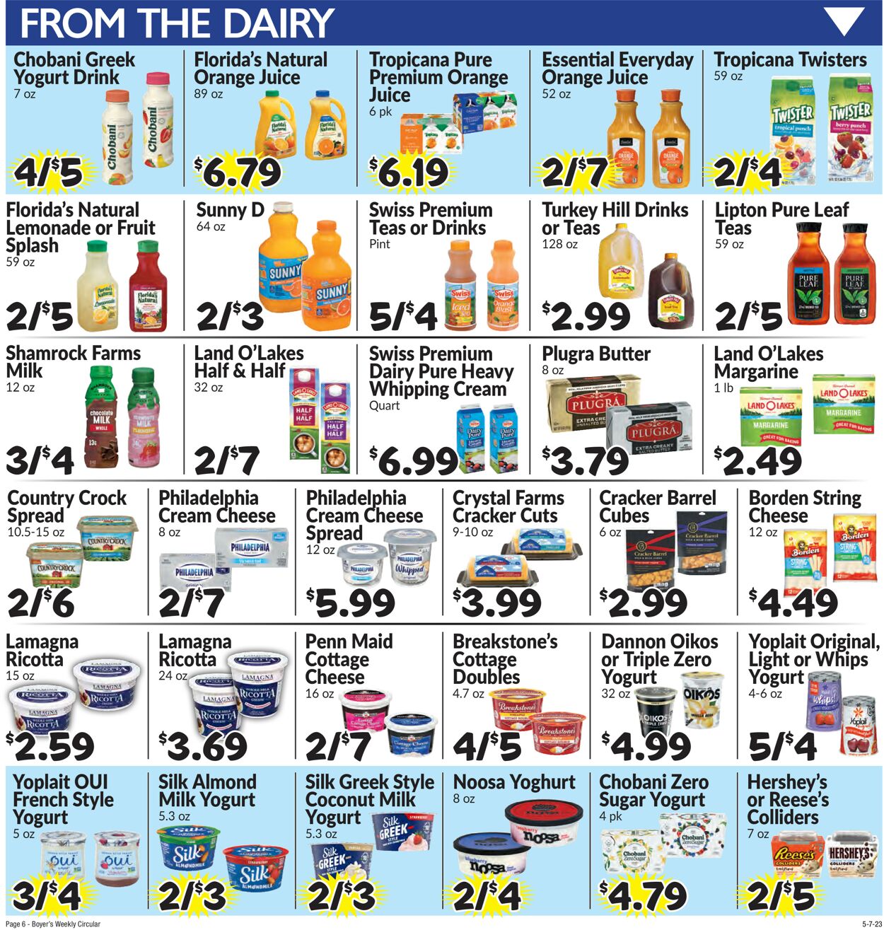Boyer's Food Markets Ad from 05/07/2023