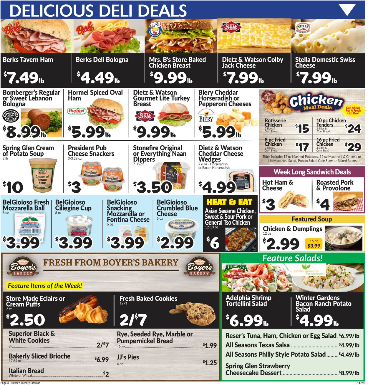 Boyer's Food Markets Ad from 05/14/2023