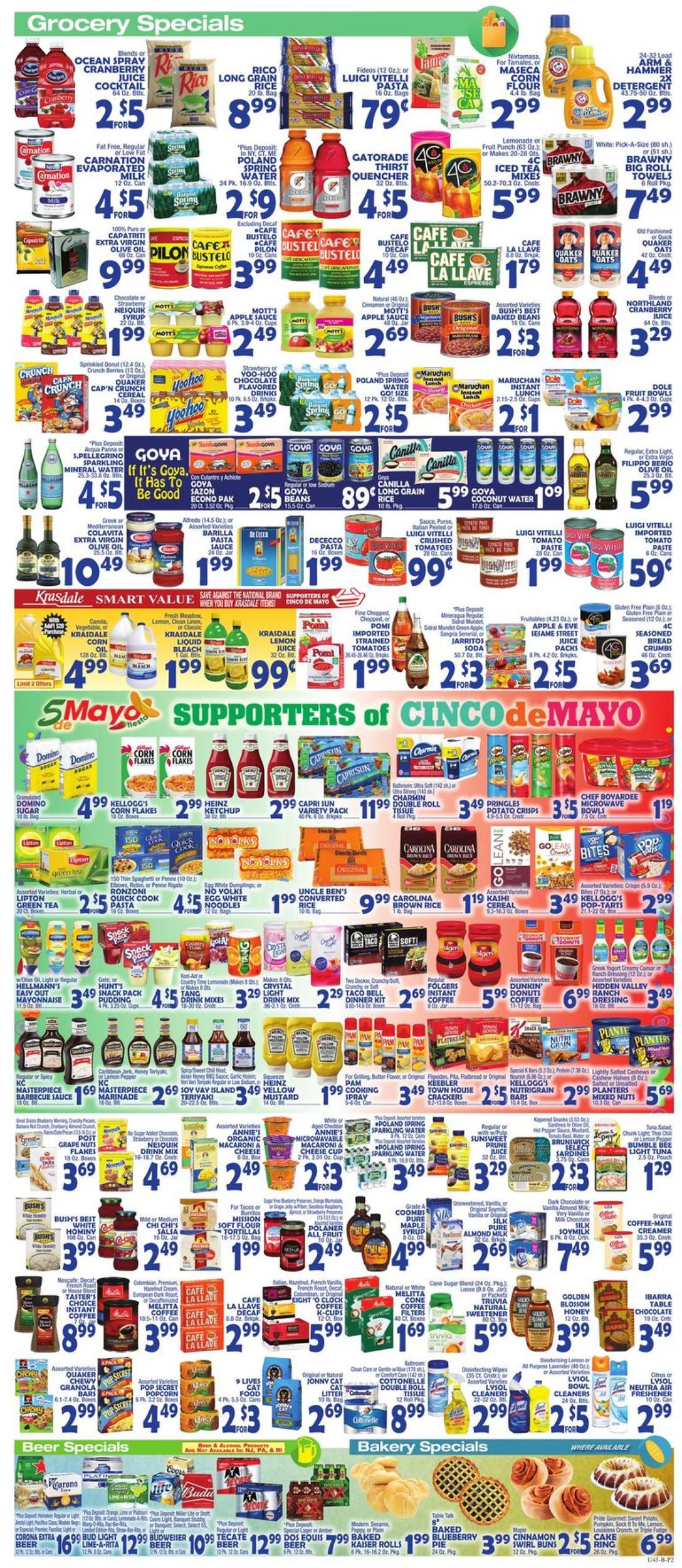 Bravo Supermarkets Ad from 04/26/2019