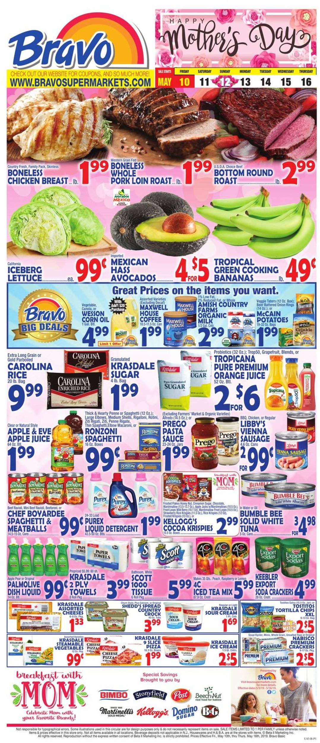 Bravo Supermarkets Ad from 05/10/2019