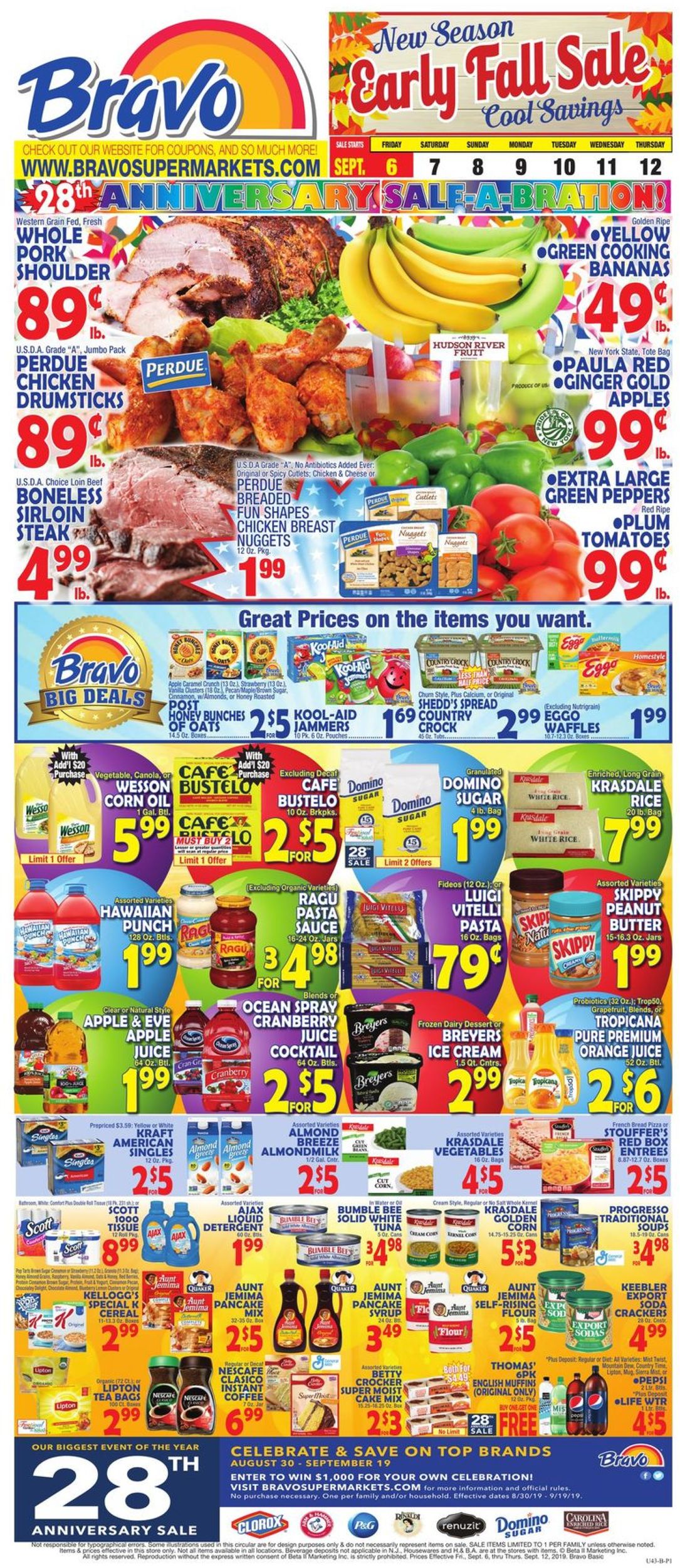Bravo Supermarkets Ad from 09/06/2019