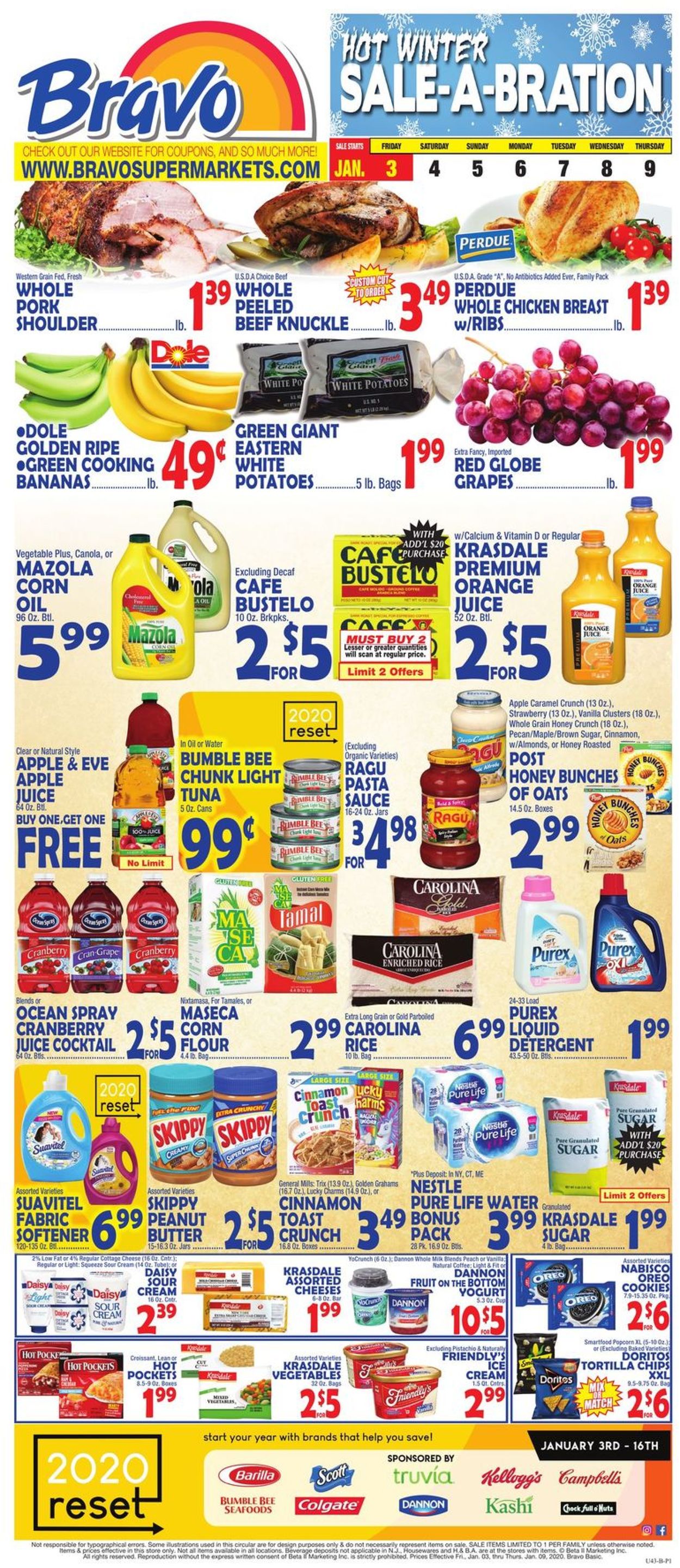 Bravo Supermarkets Ad from 01/03/2020