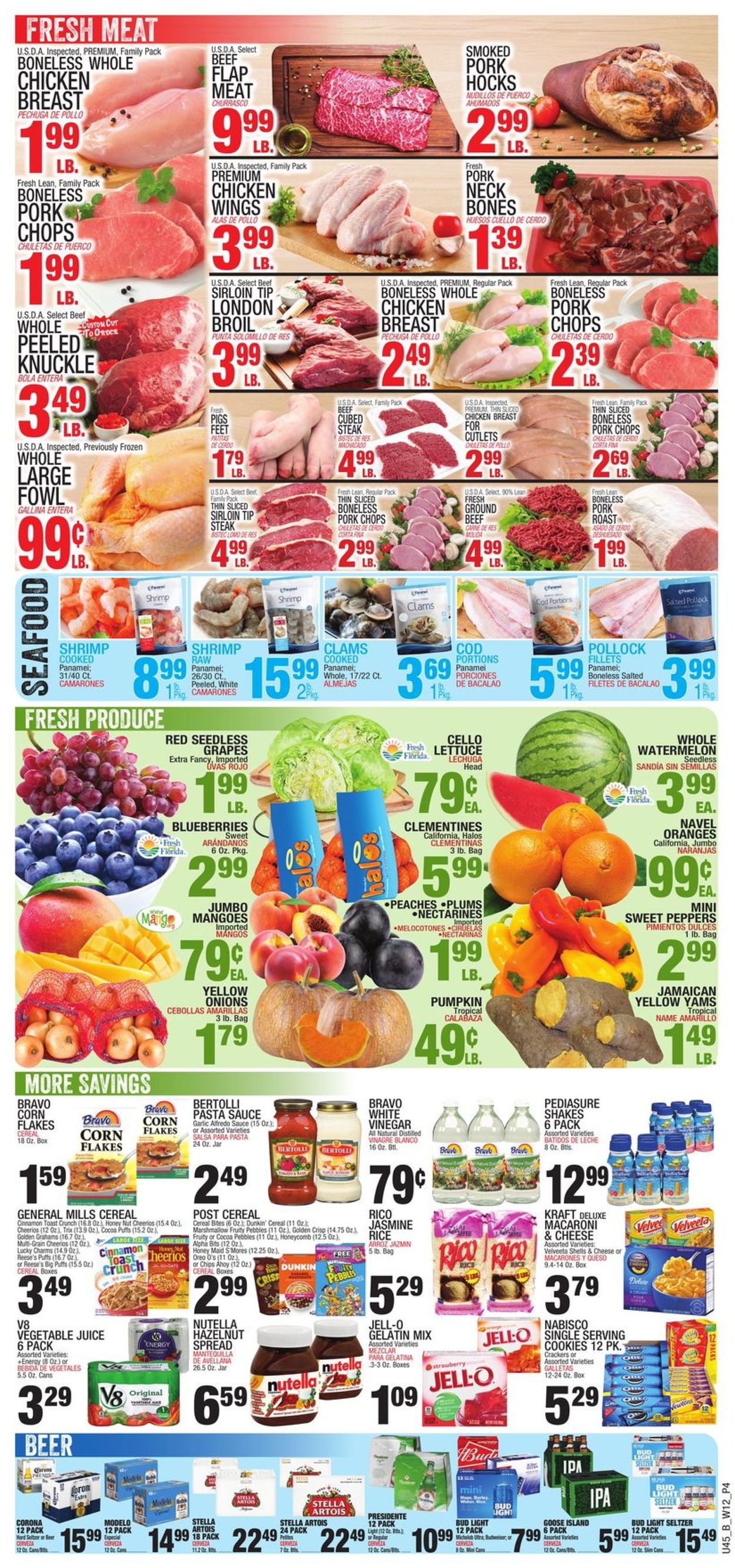 Bravo Supermarkets Ad from 03/18/2021
