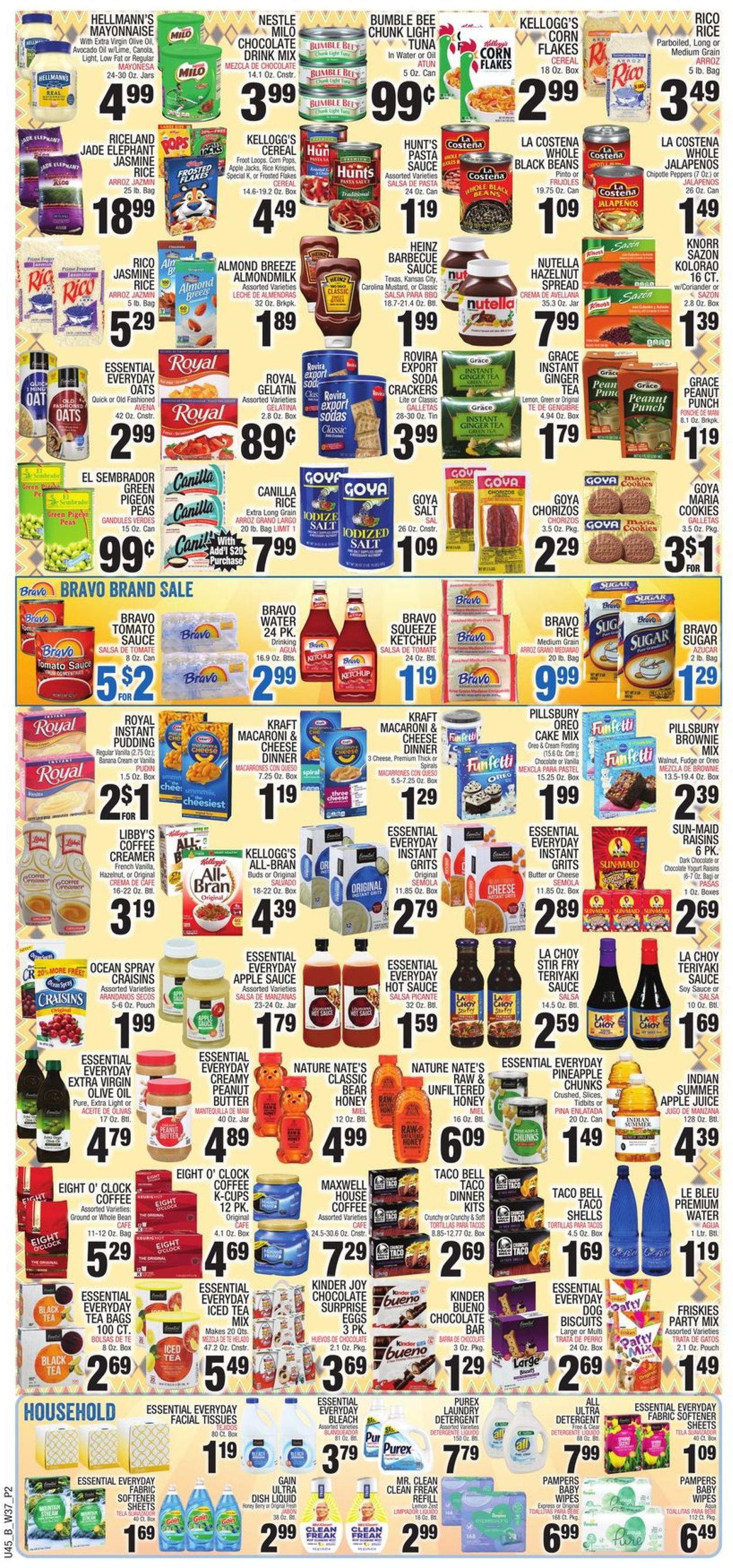 Bravo Supermarkets Ad from 09/16/2021