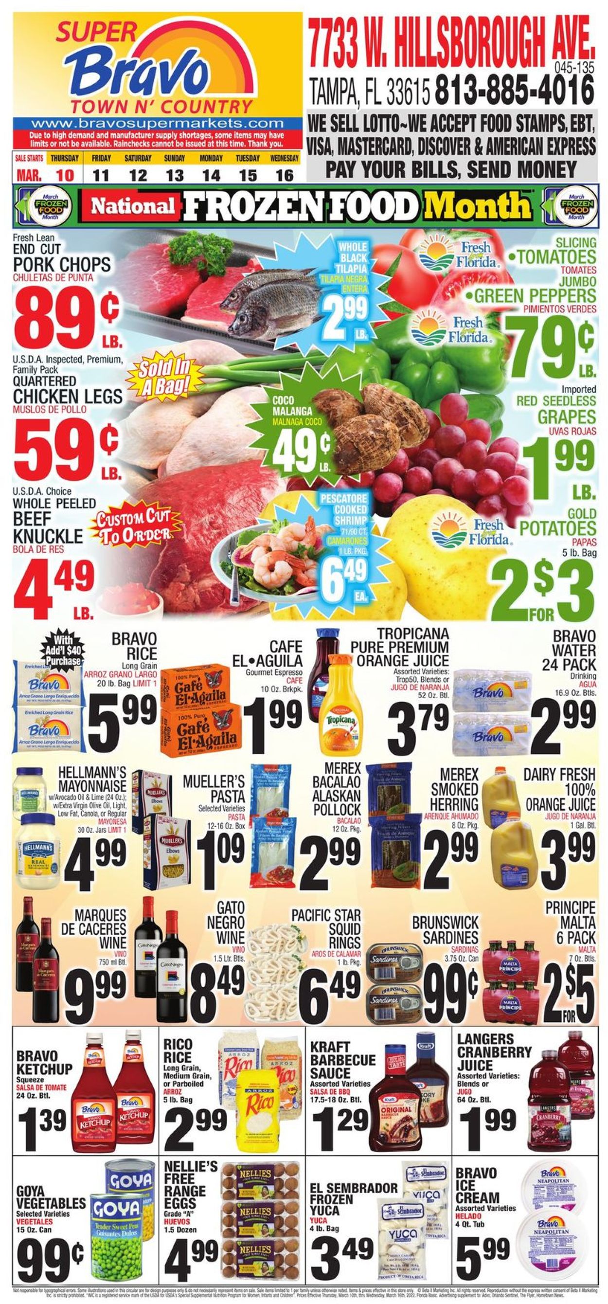 Bravo Supermarkets Ad from 03/10/2022
