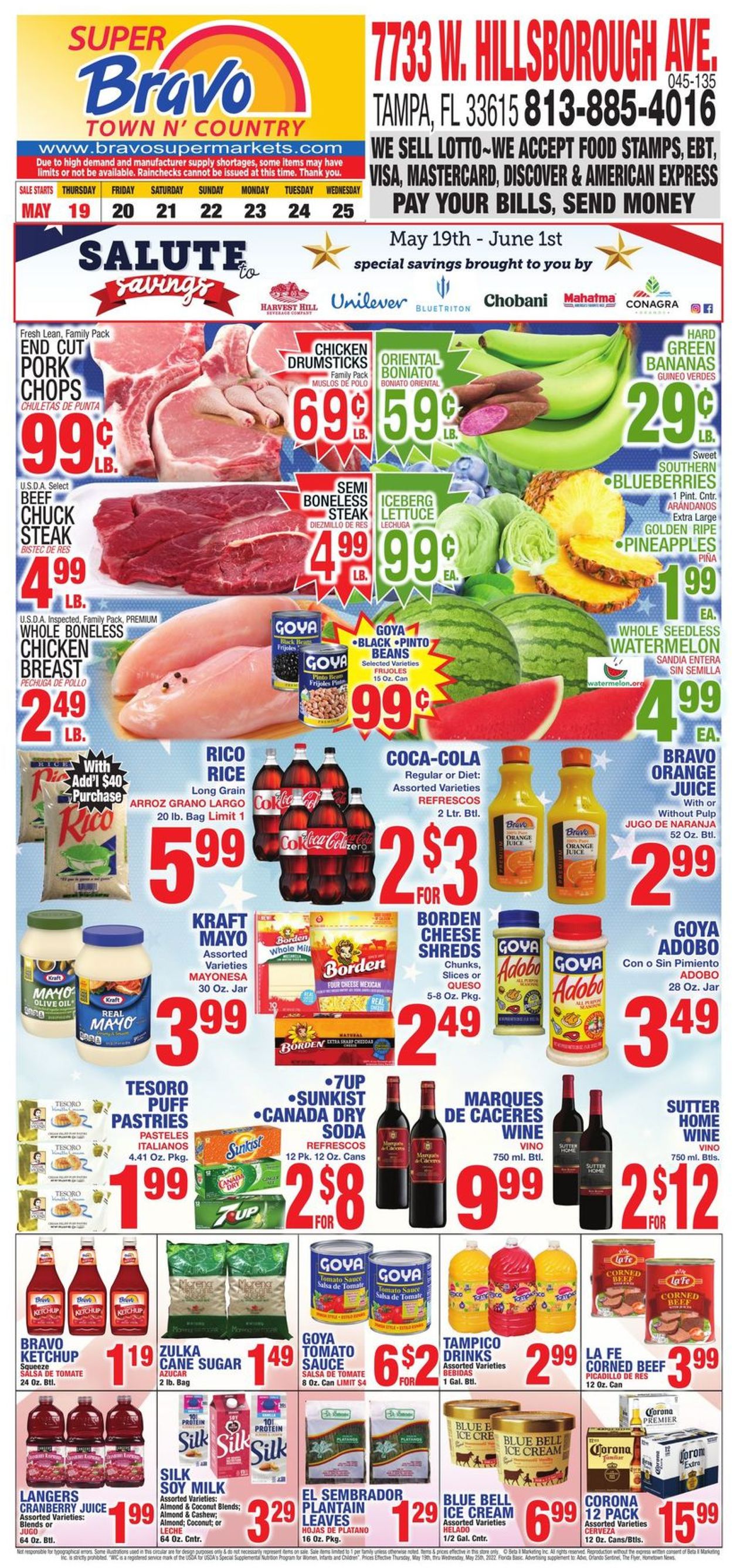 Bravo Supermarkets Ad from 05/19/2022
