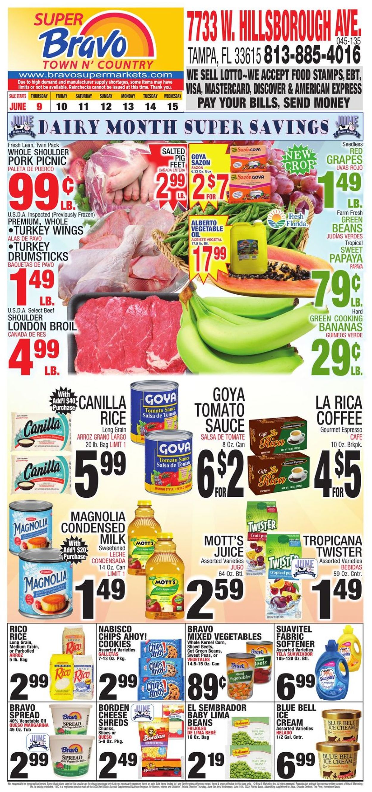 Bravo Supermarkets Ad from 06/09/2022