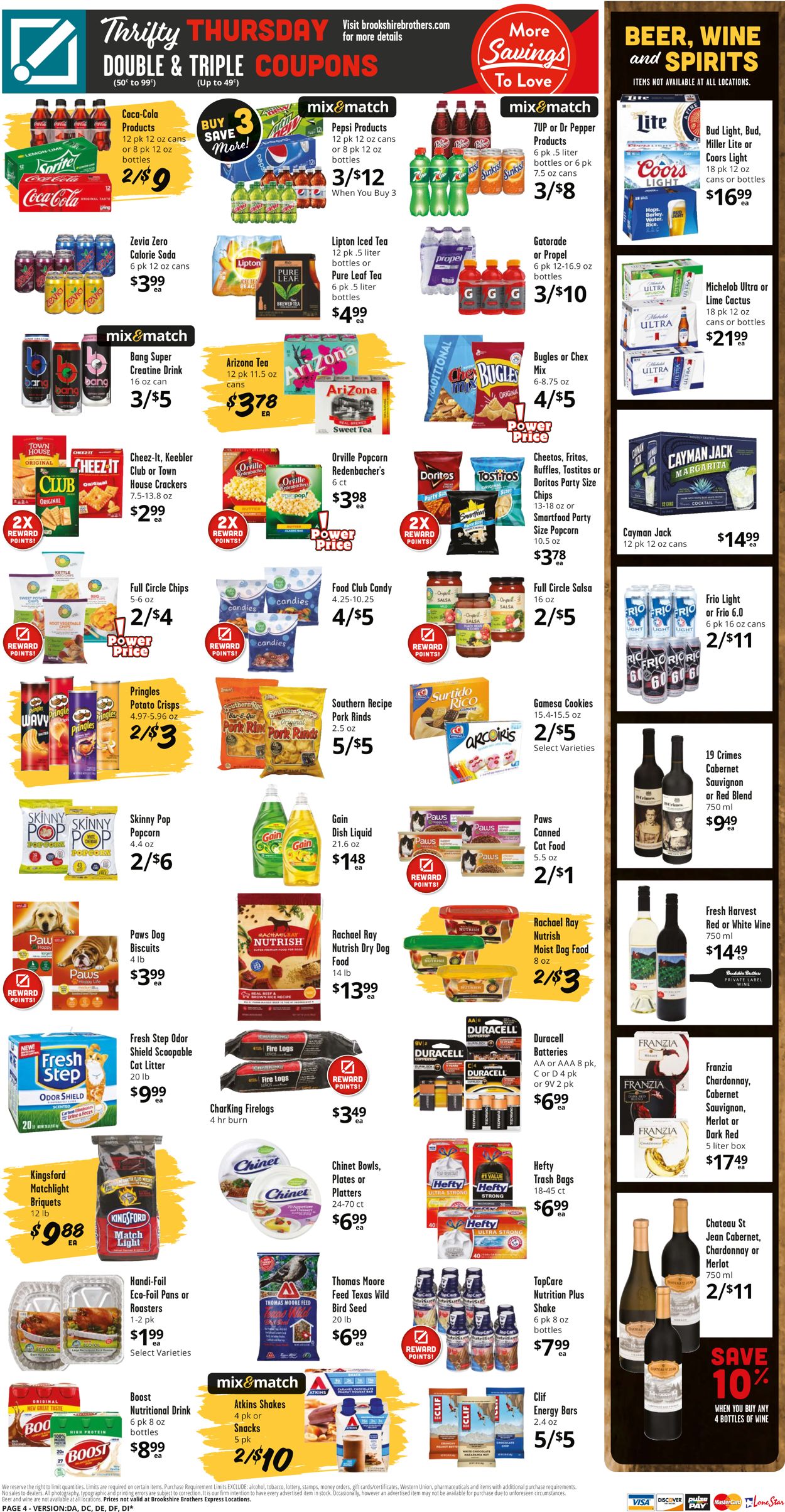 Brookshire Brothers Ad from 12/30/2020