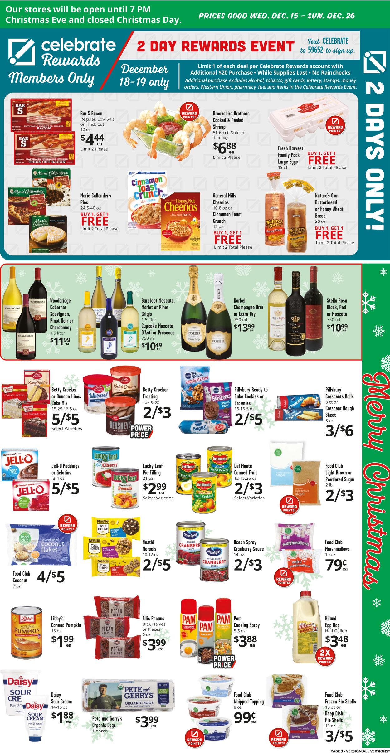 Brookshire Brothers Ad from 12/15/2021