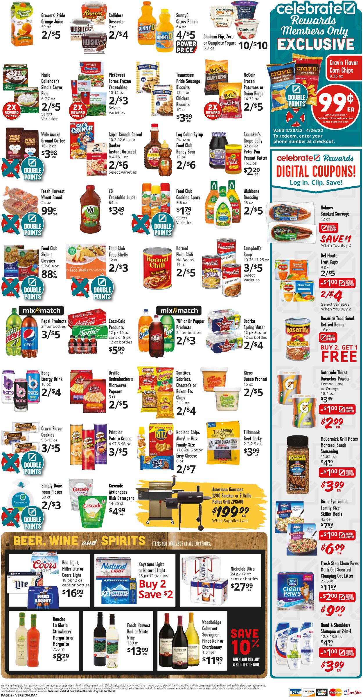 Brookshire Brothers Ad from 04/20/2022