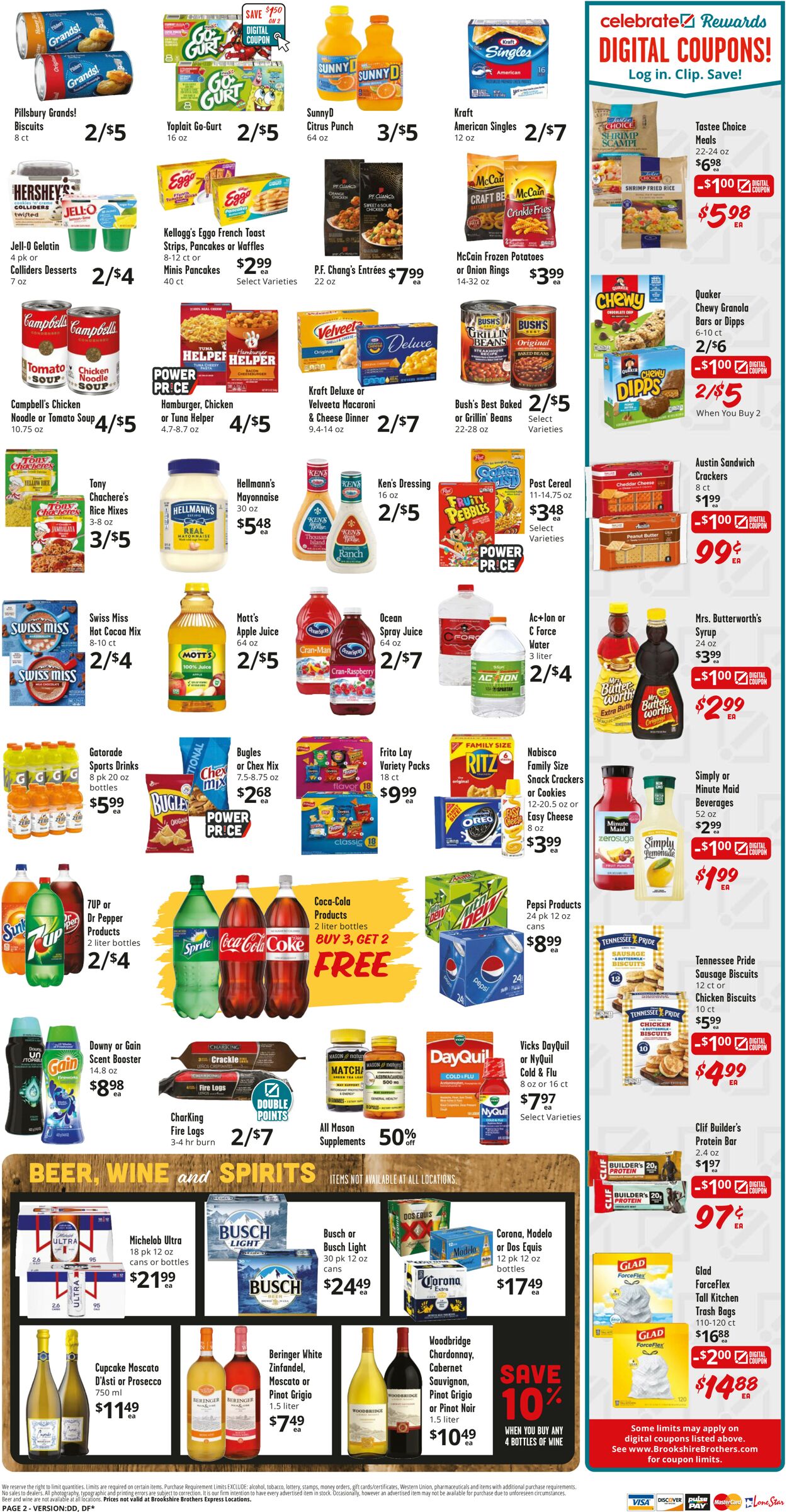 Brookshire Brothers Ad from 01/04/2020