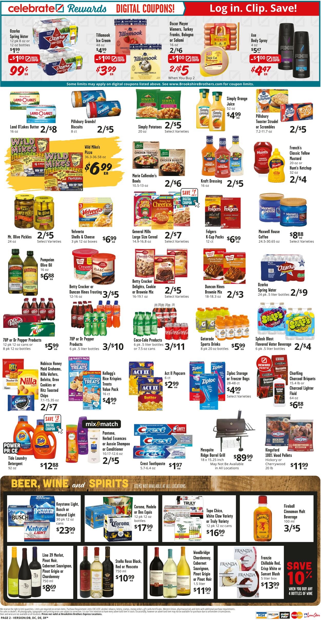 Brookshire Brothers Ad from 02/08/2020