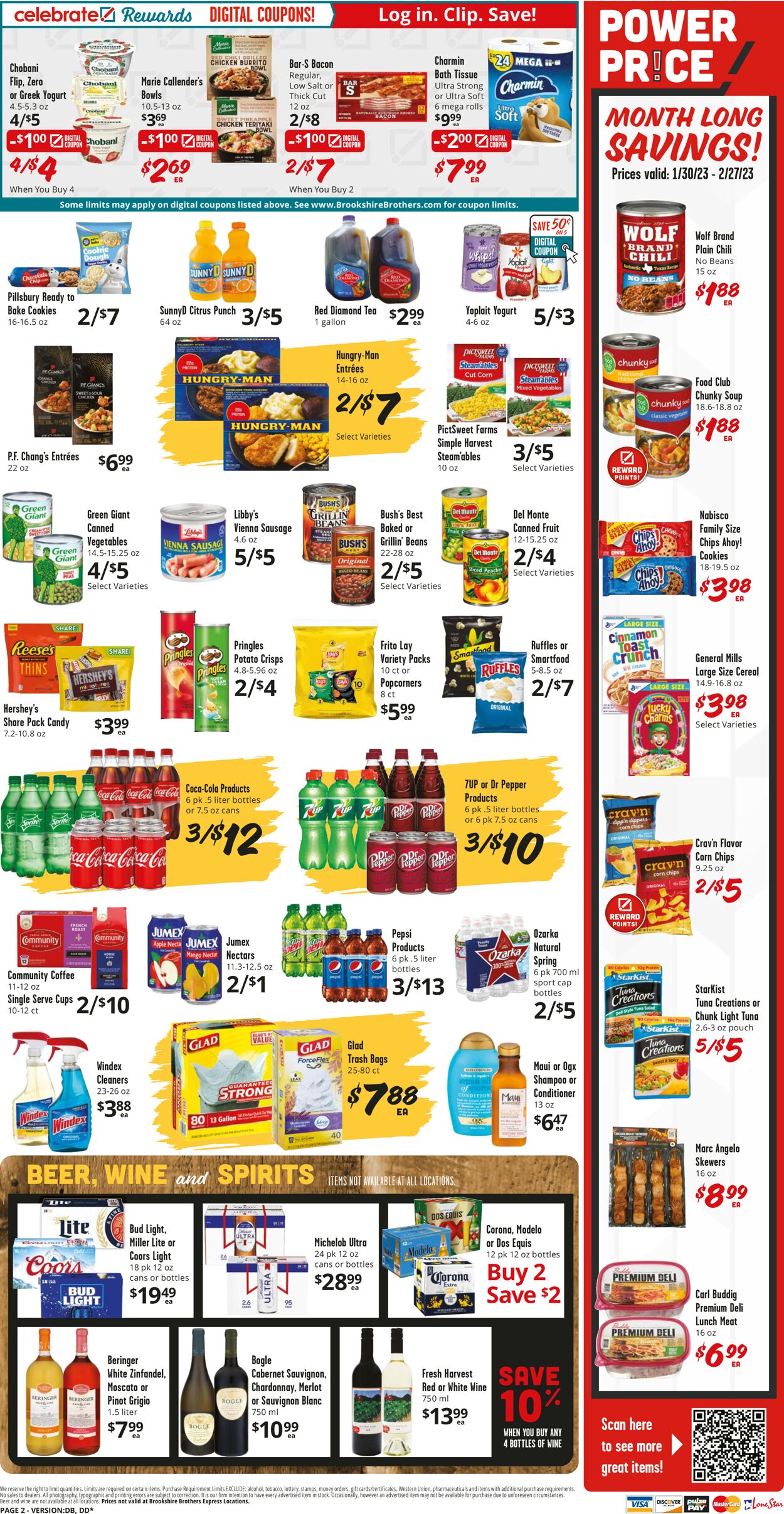 Brookshire Brothers Ad from 02/15/2020