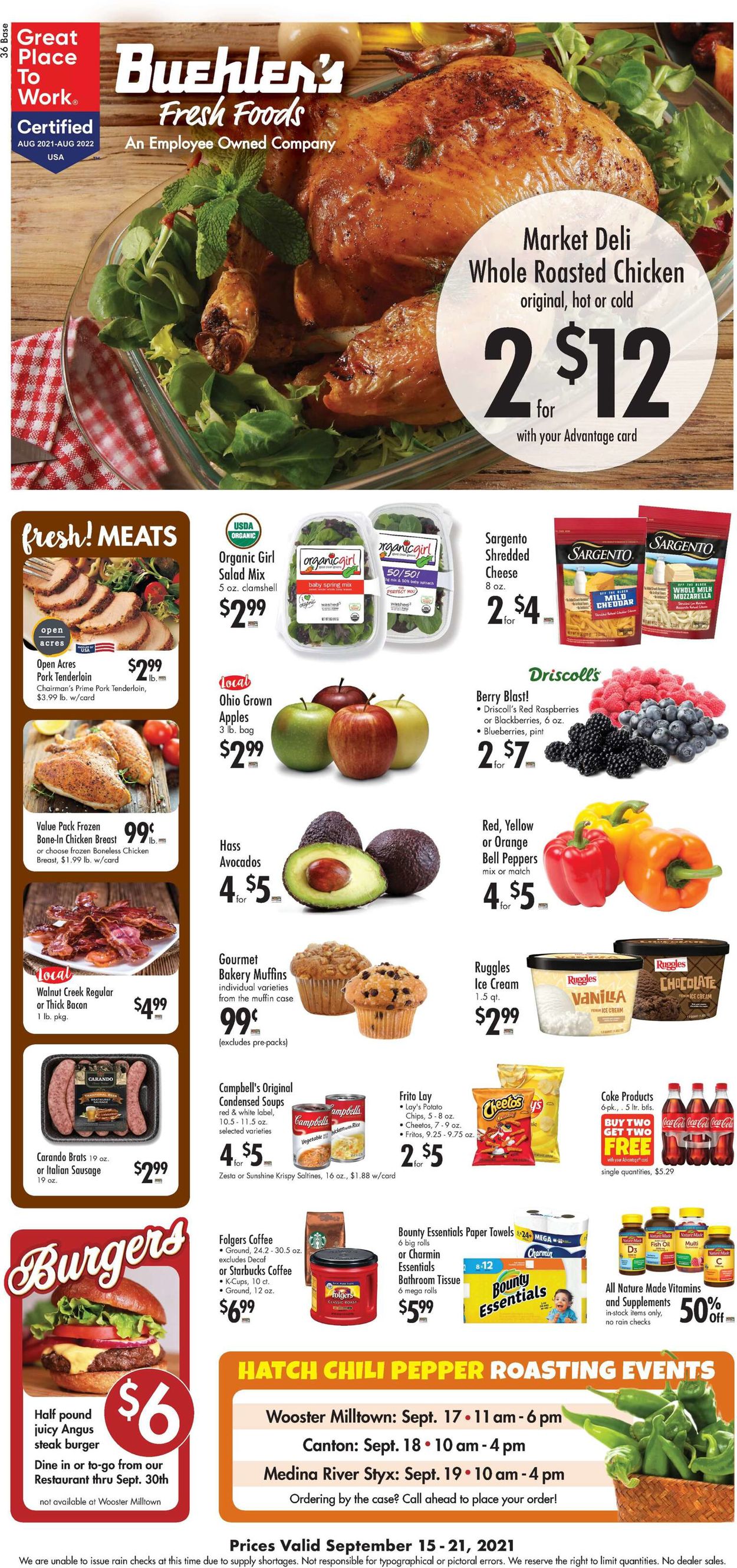 Buehler's Fresh Foods Ad from 09/15/2021