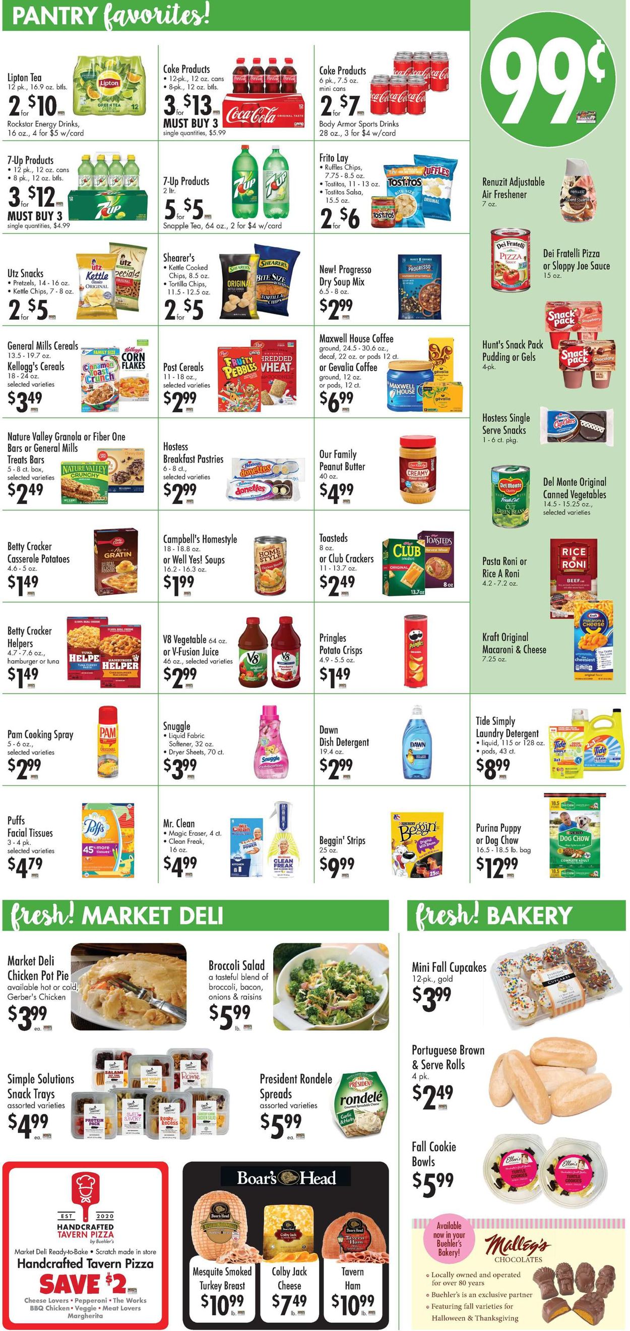 Buehler's Fresh Foods Ad from 09/22/2021