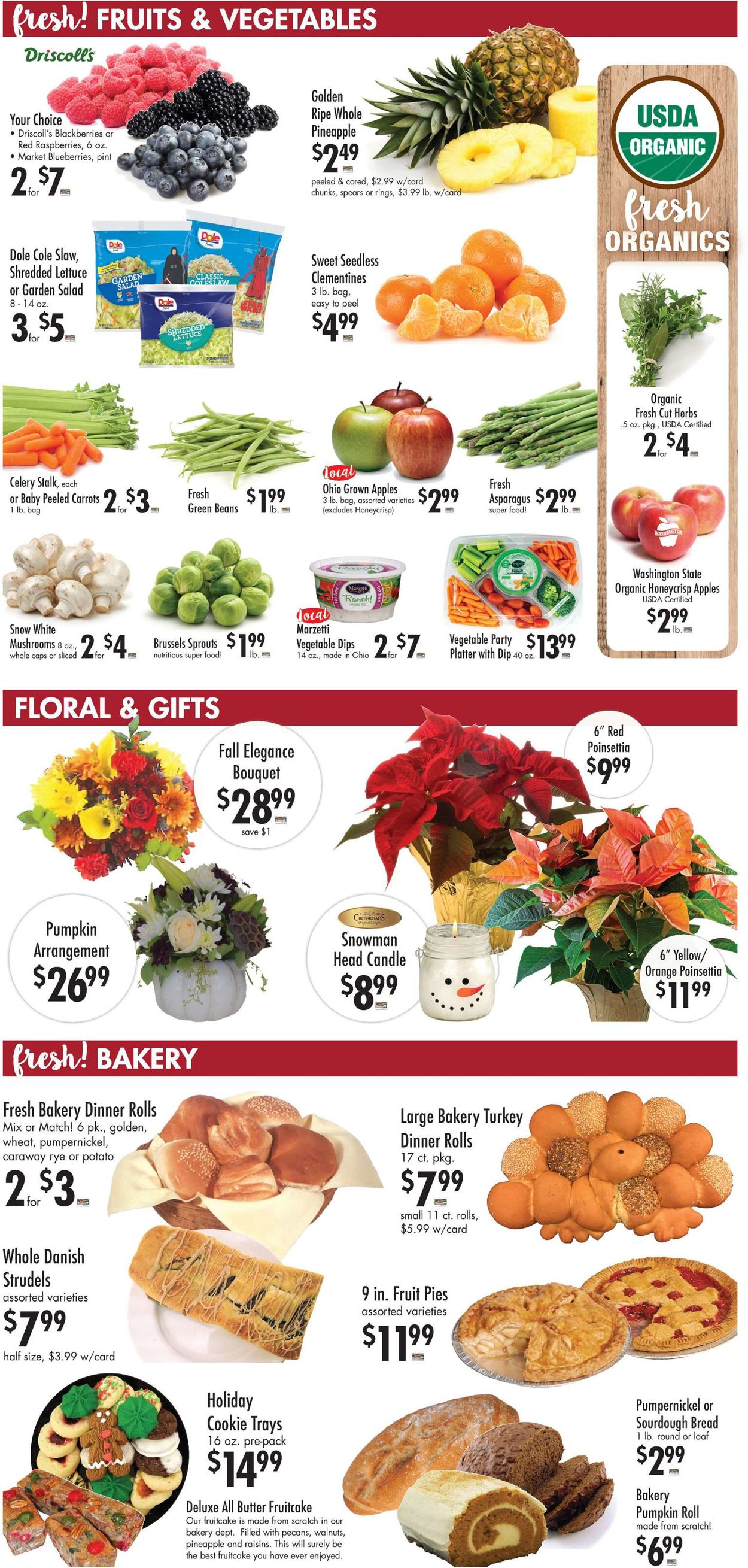 Buehler's Fresh Foods Ad from 11/10/2021