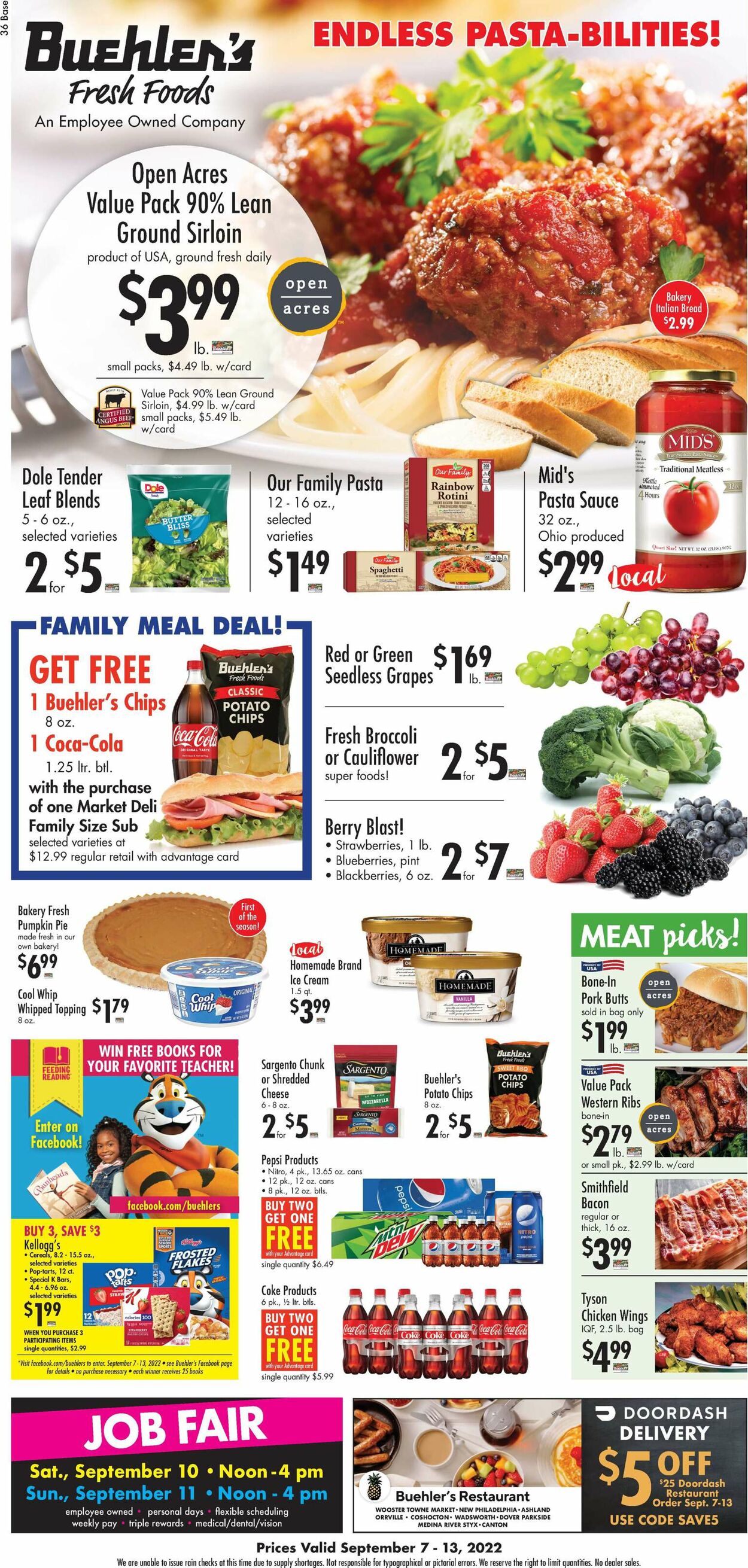 Buehler's Fresh Foods Ad from 09/07/2022