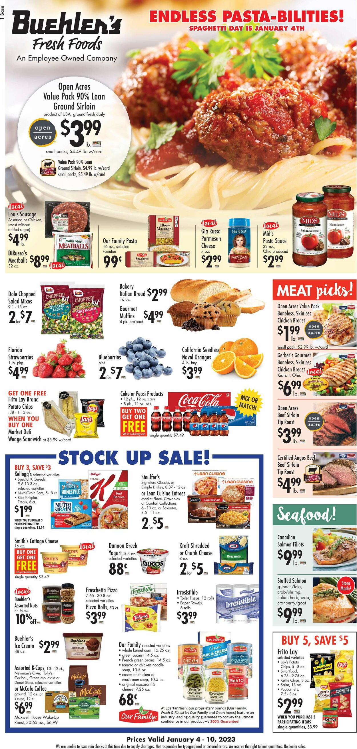 Buehler's Fresh Foods Ad from 01/04/2023