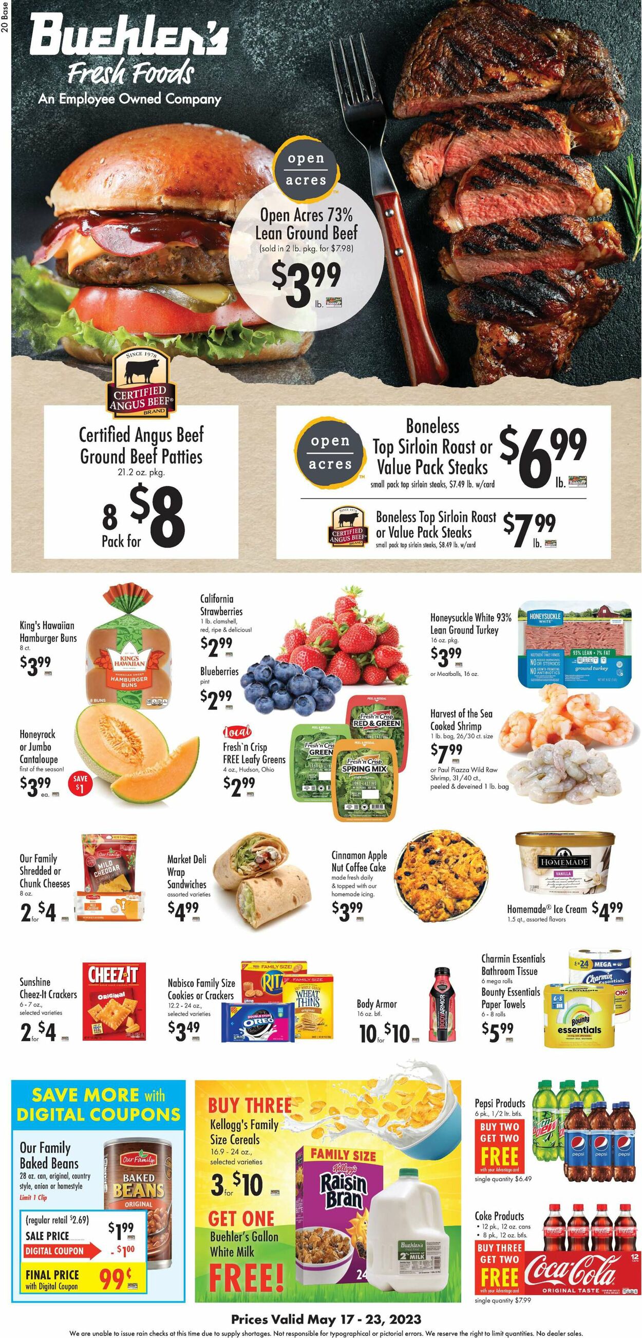 Buehler's Fresh Foods Ad from 05/17/2023