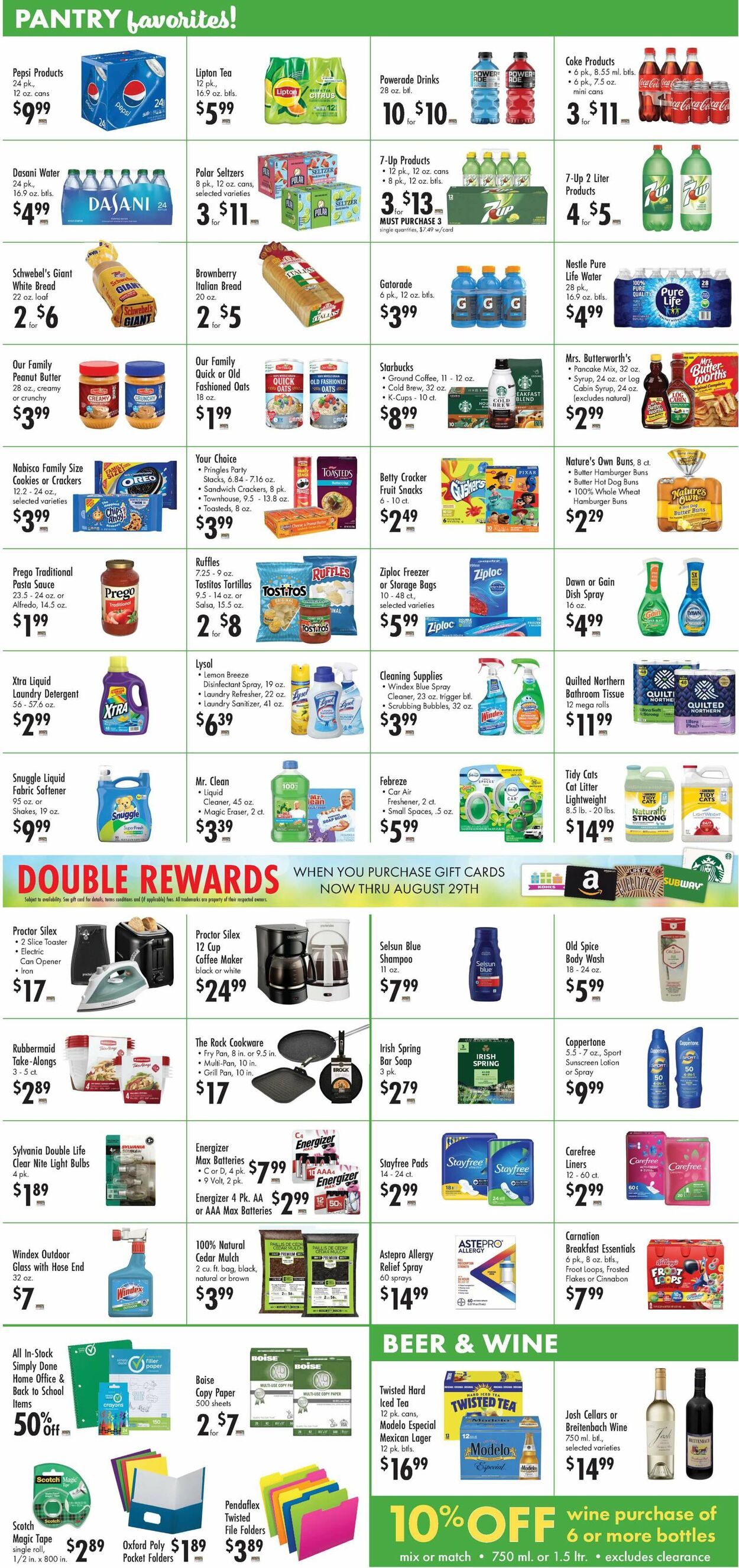 Buehler's Fresh Foods Ad from 08/23/2023