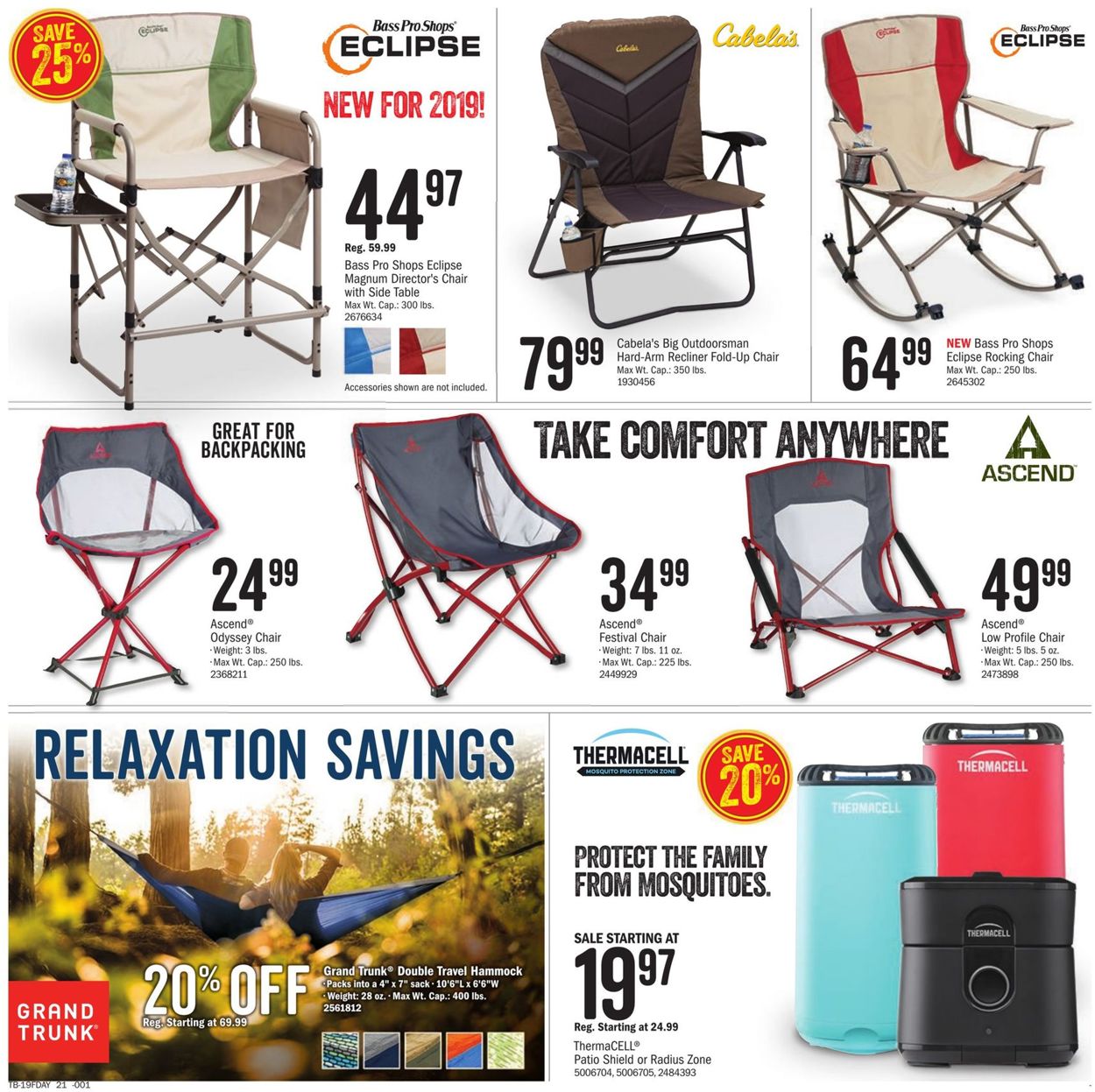 Cabela's Ad from 05/28/2019