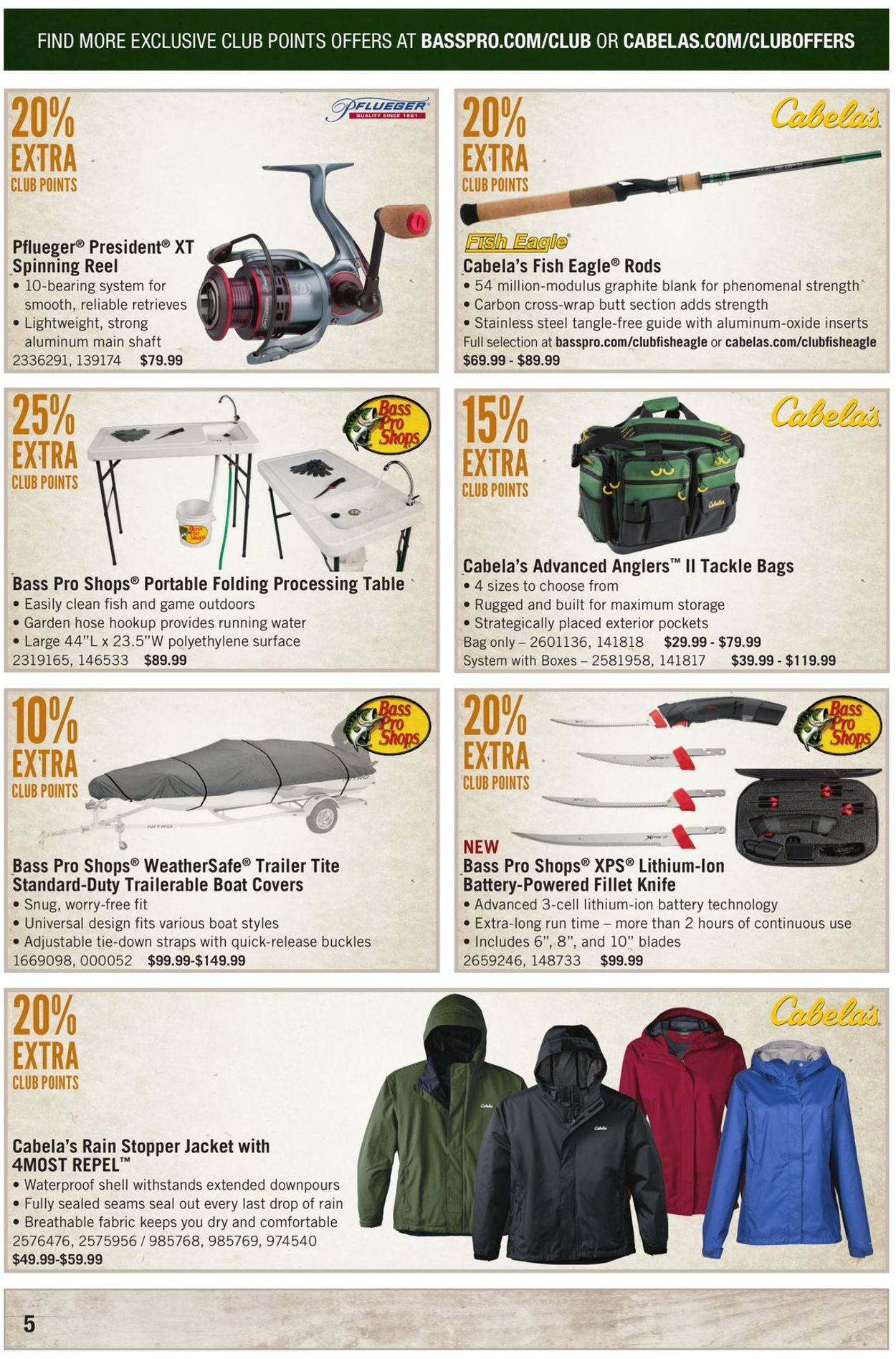 Cabela's Ad from 09/01/2019