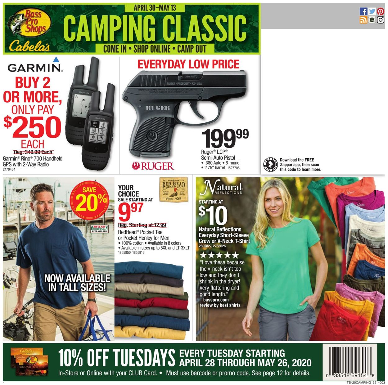 Cabela's Ad from 04/30/2020