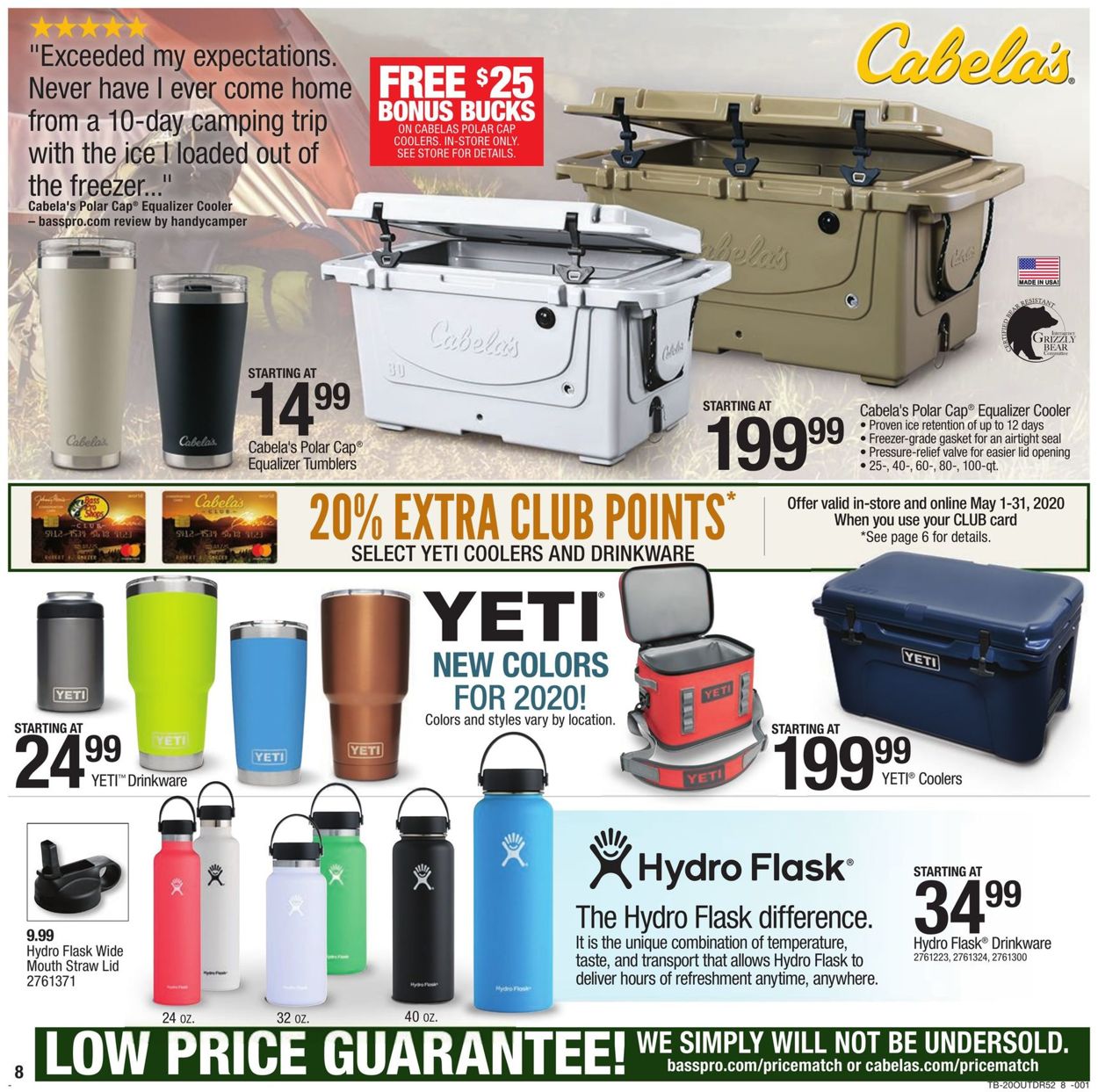 Cabela's Ad from 05/14/2020