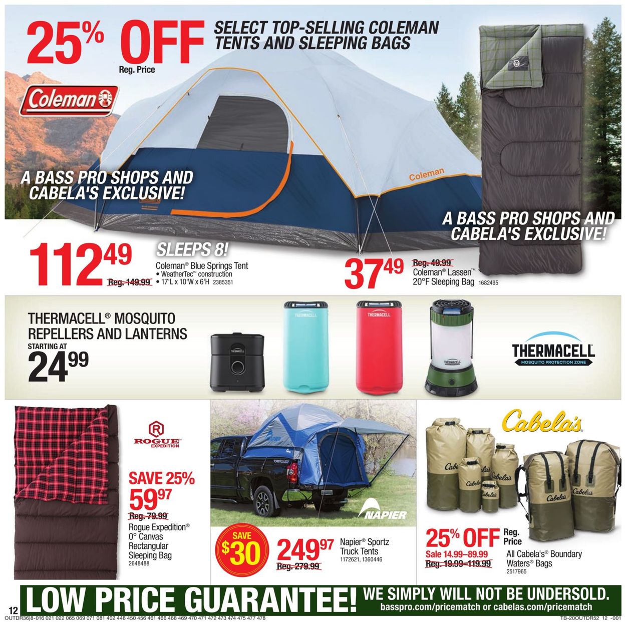 Cabela's Ad from 05/14/2020
