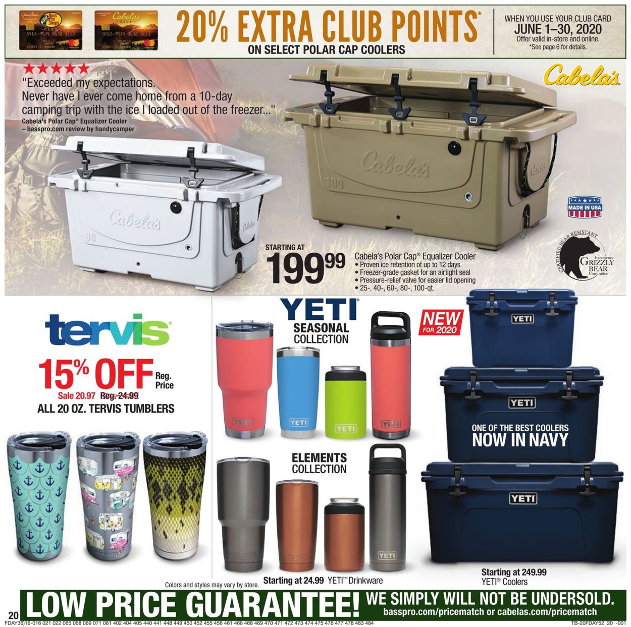 Cabela's Ad from 06/11/2020
