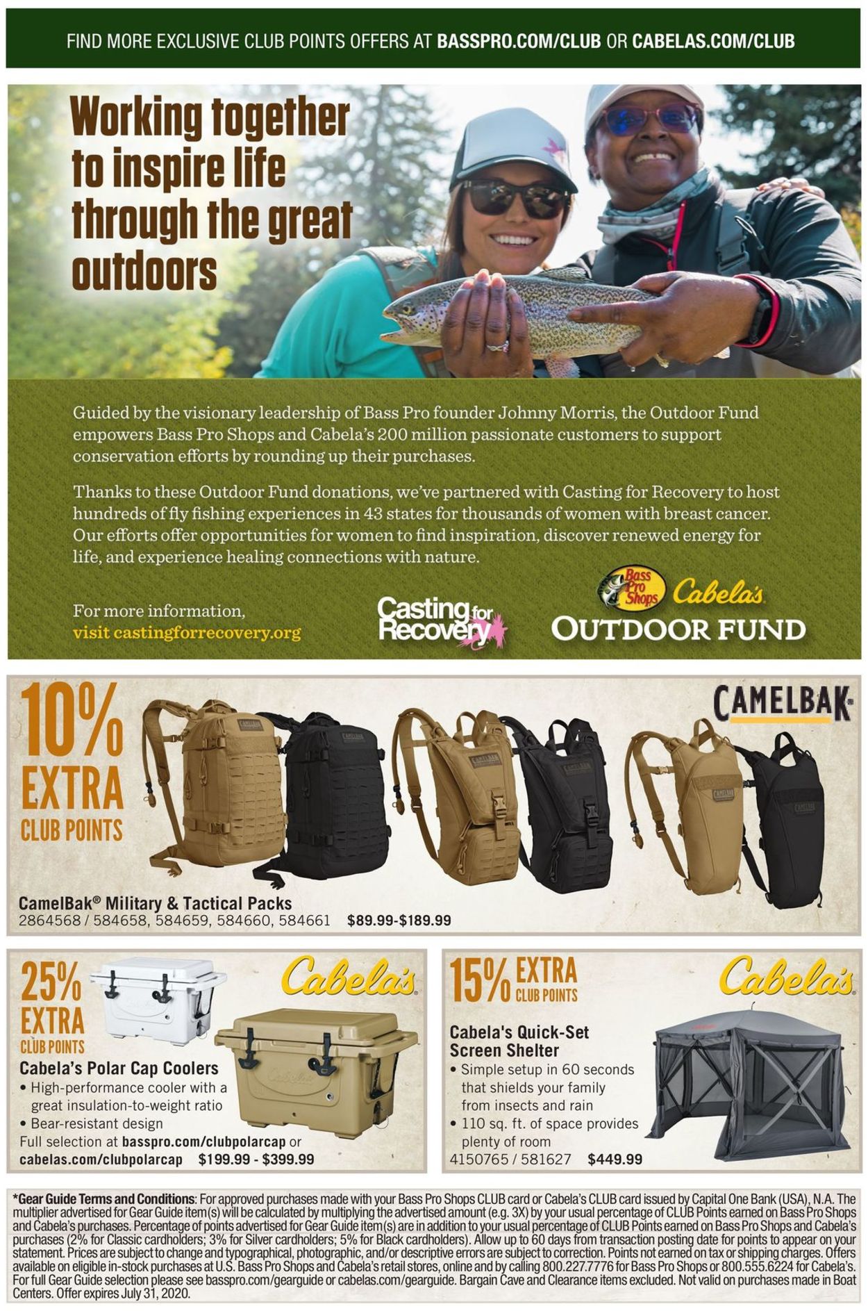 Cabela's Ad from 07/01/2020