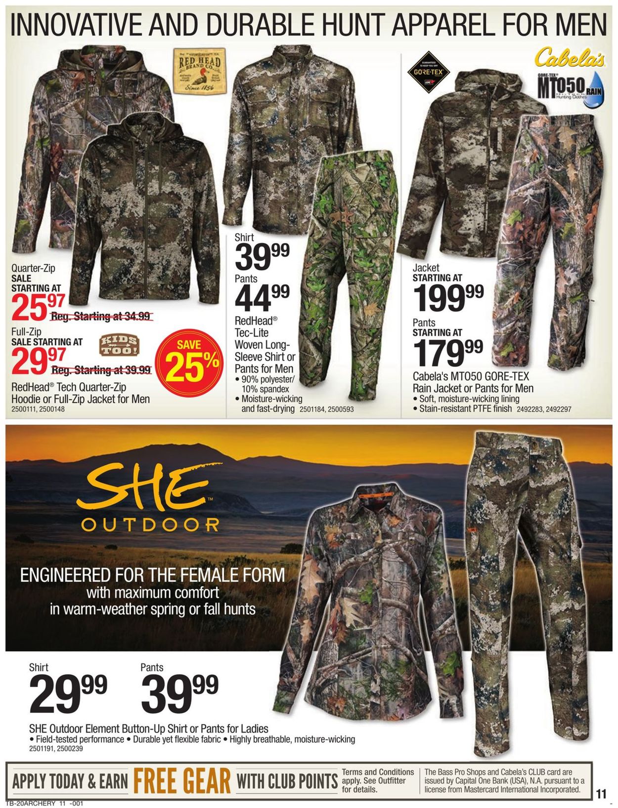 Cabela's Ad from 07/23/2020