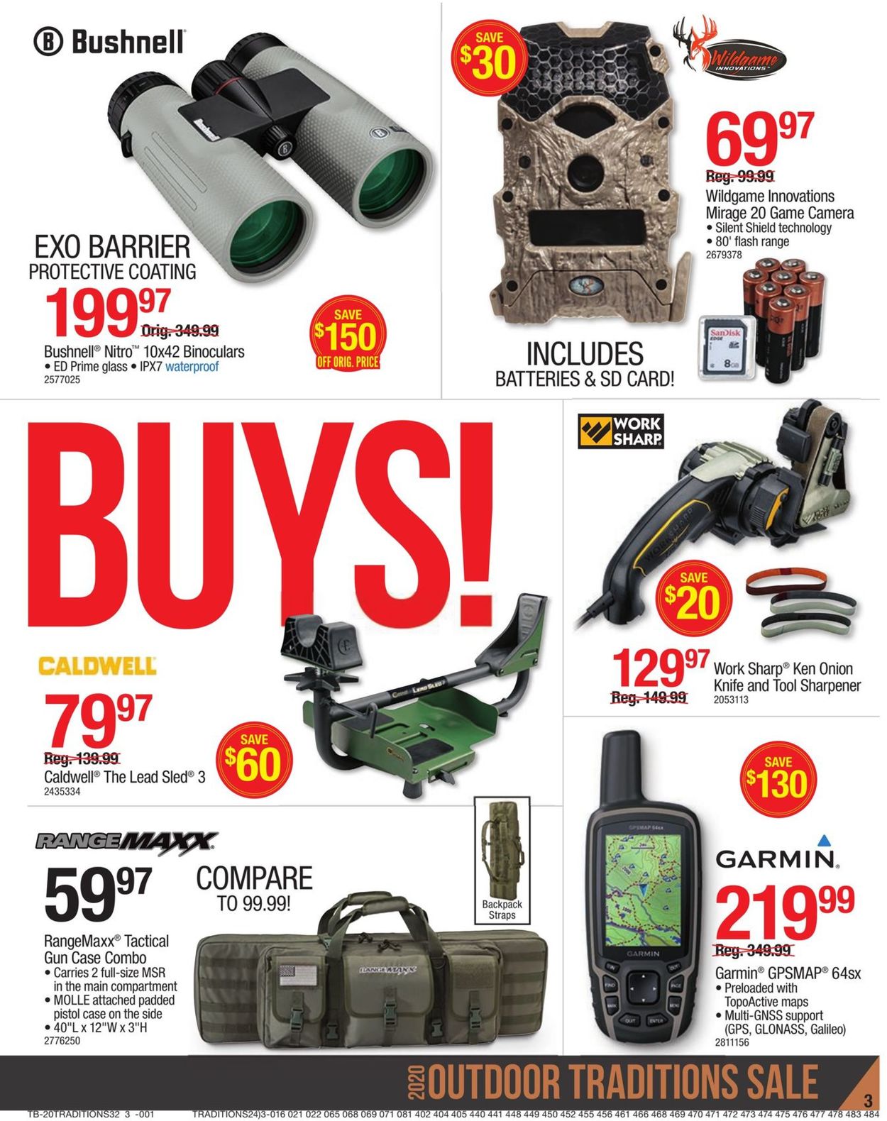 Cabela's Ad from 09/24/2020