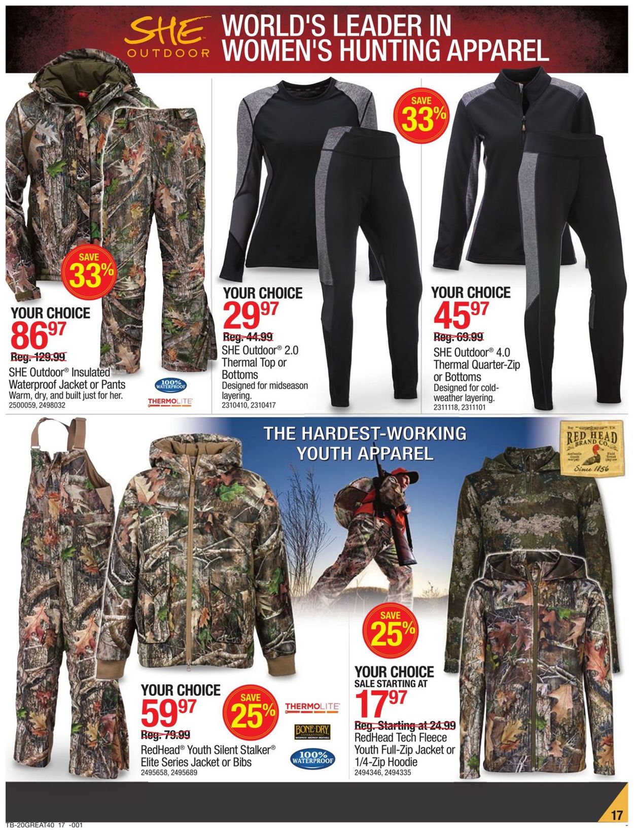 Cabela's Ad from 10/08/2020