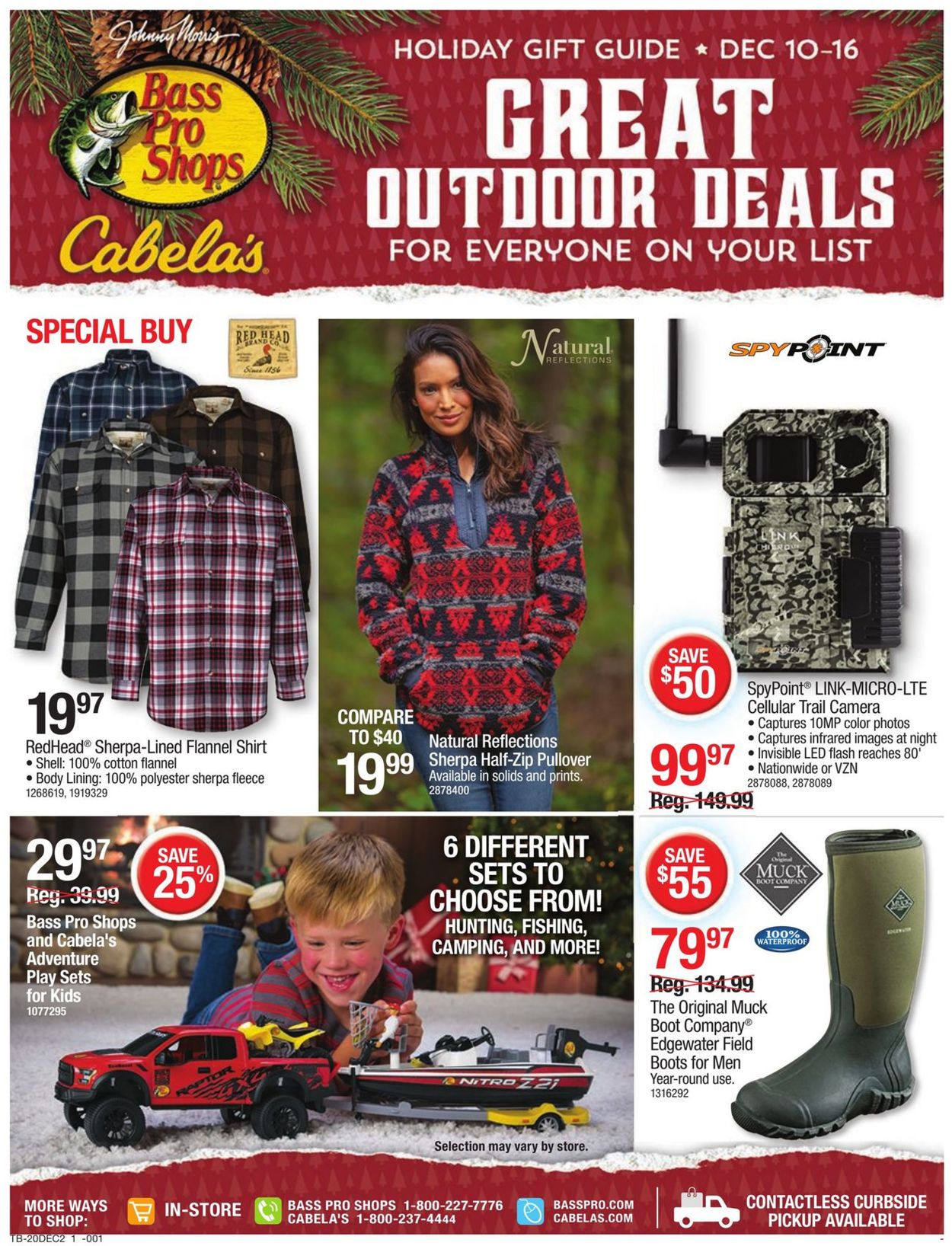 Cabela's Ad from 12/10/2020