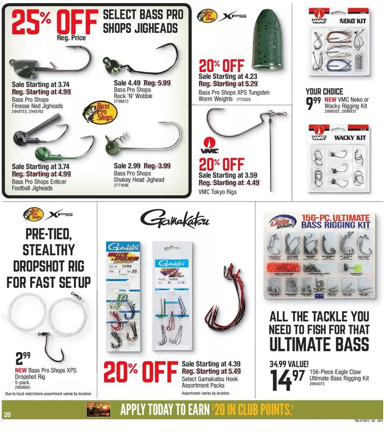 Cabela's Ad from 03/11/2021
