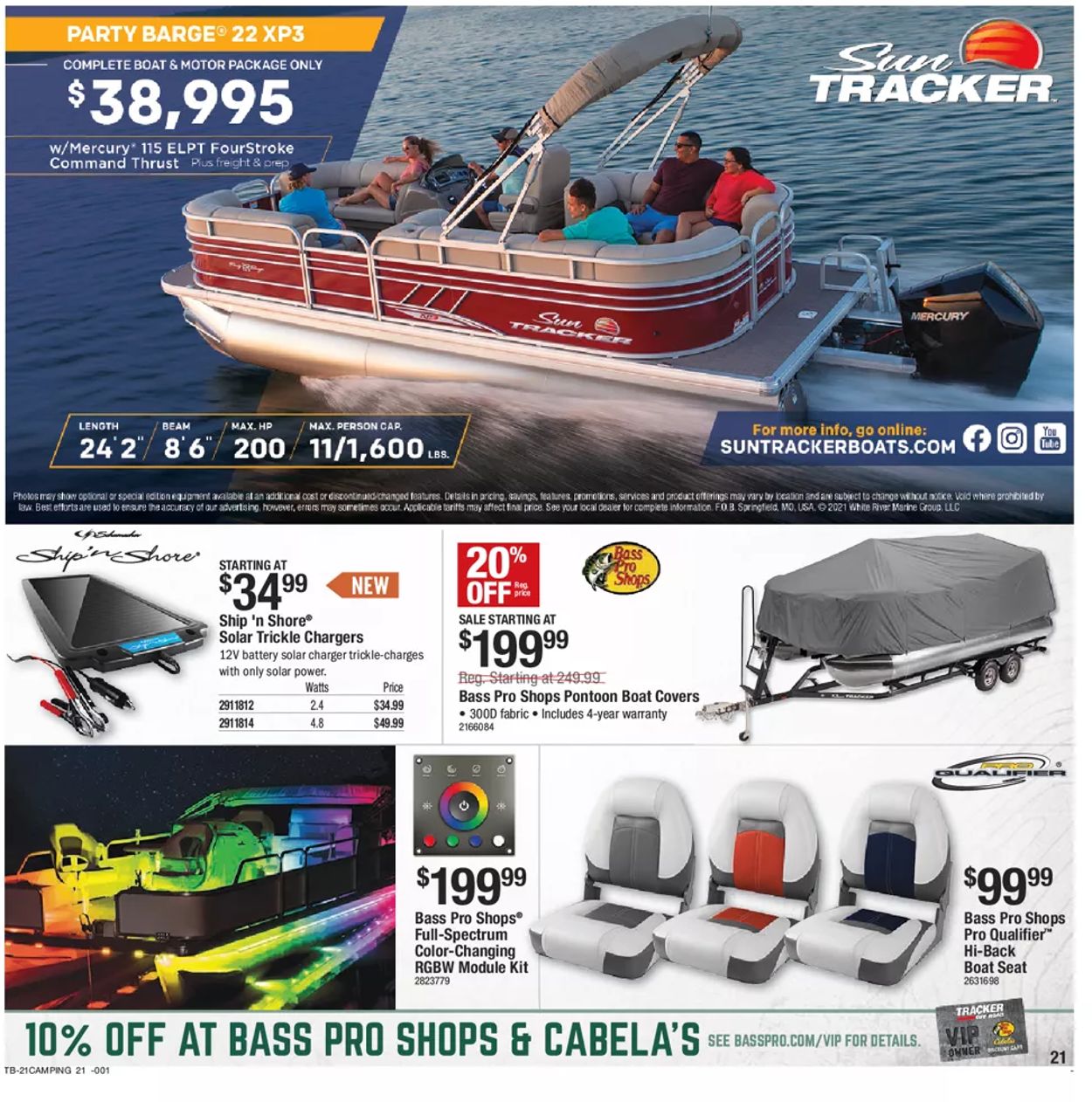Cabela's Ad from 05/06/2021