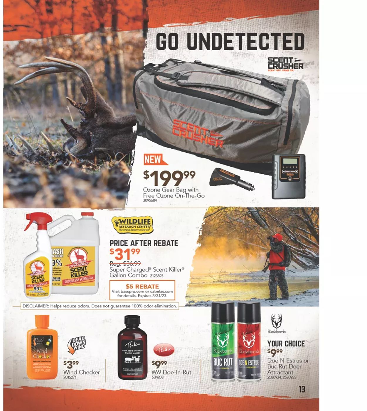 Cabela's Ad from 11/04/2021