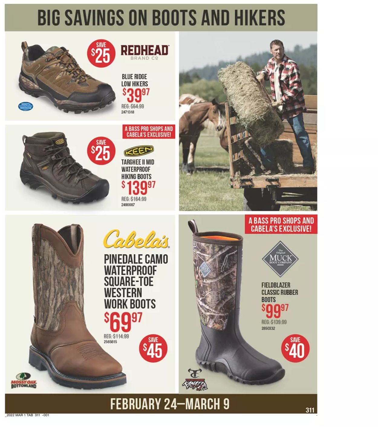 Cabela's Ad from 02/23/2022