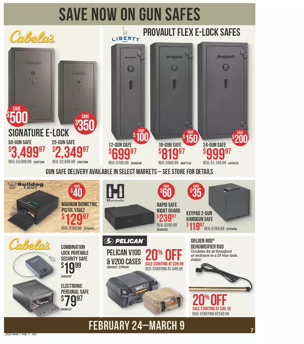 Cabela's Ad from 02/24/2022