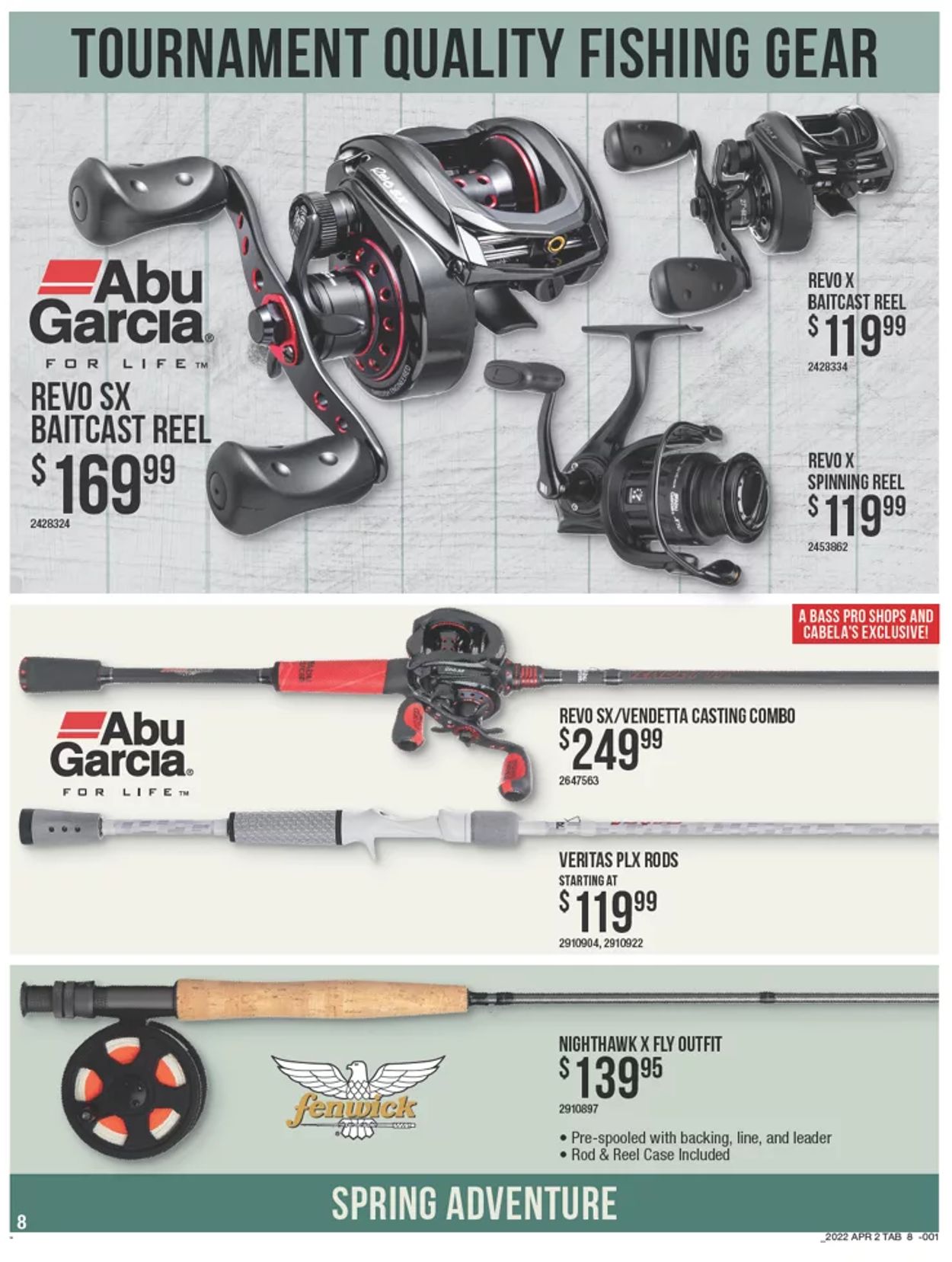 Cabela's Ad from 04/14/2022