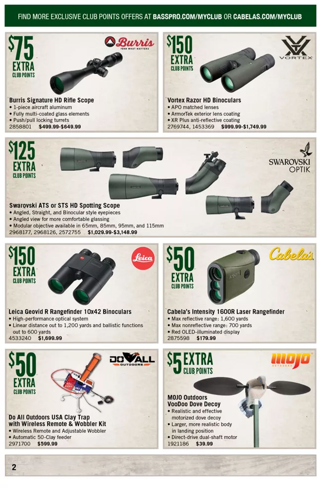 Cabela's Ad from 08/01/2022