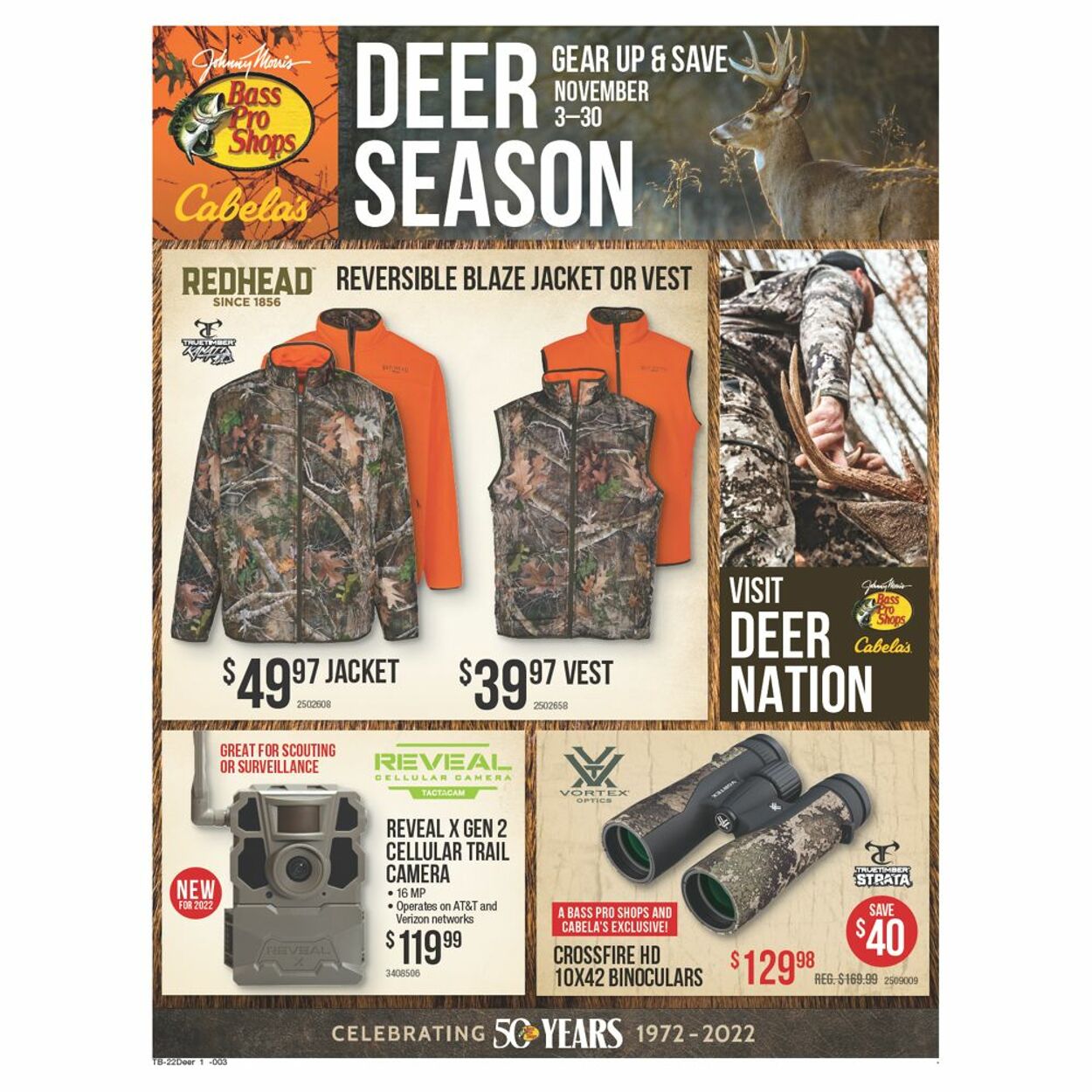 Cabela's Ad from 11/03/2022