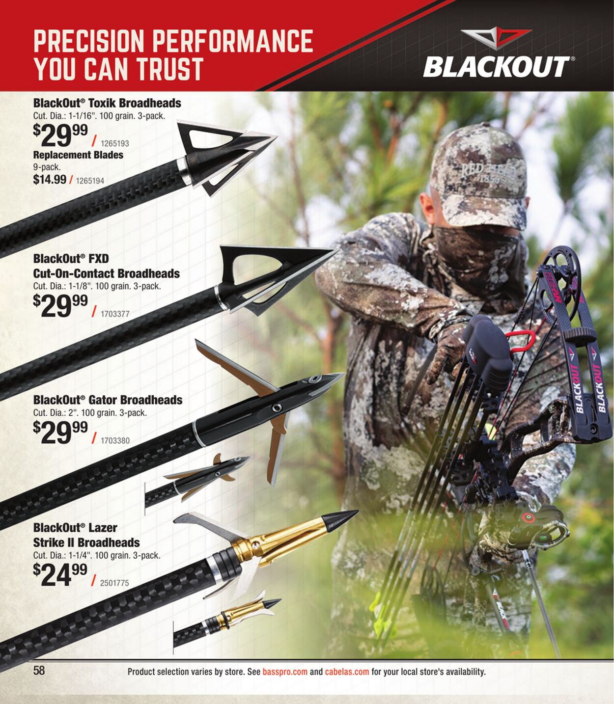 Cabela's Ad from 08/14/2023