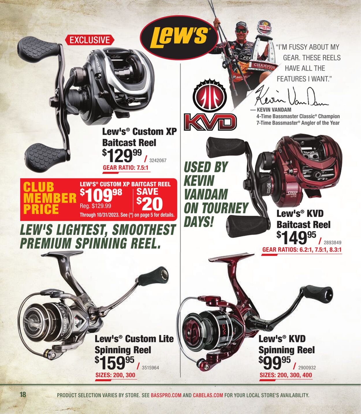 Cabela's Ad from 08/30/2023