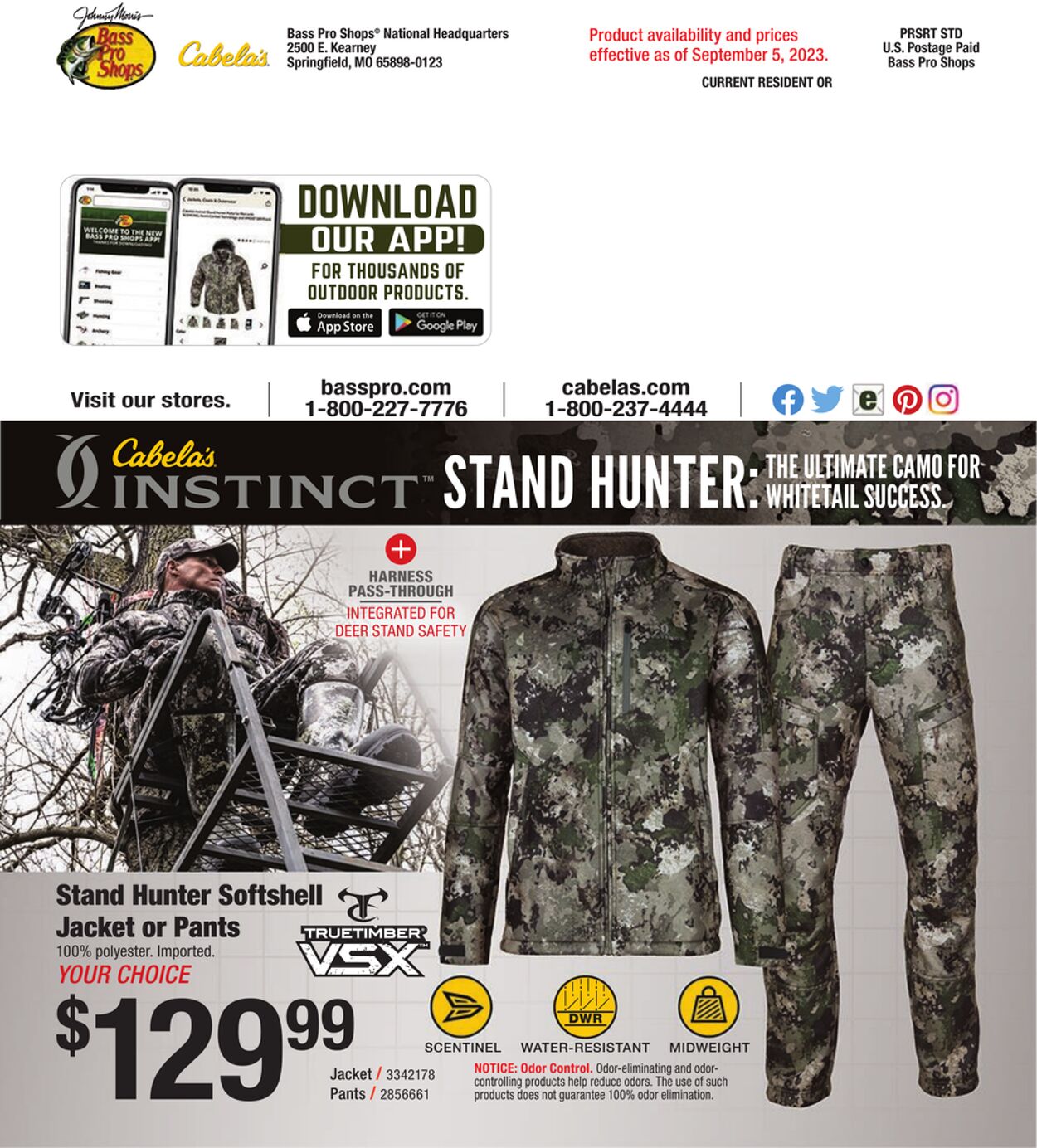 Cabela's Ad from 09/27/2023