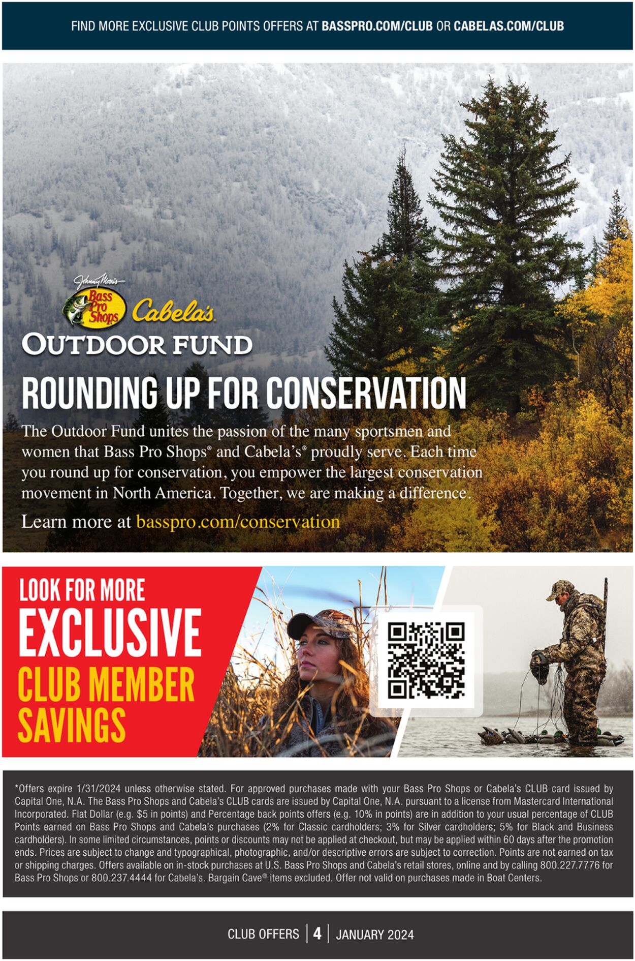 Cabela's Ad from 01/01/2024
