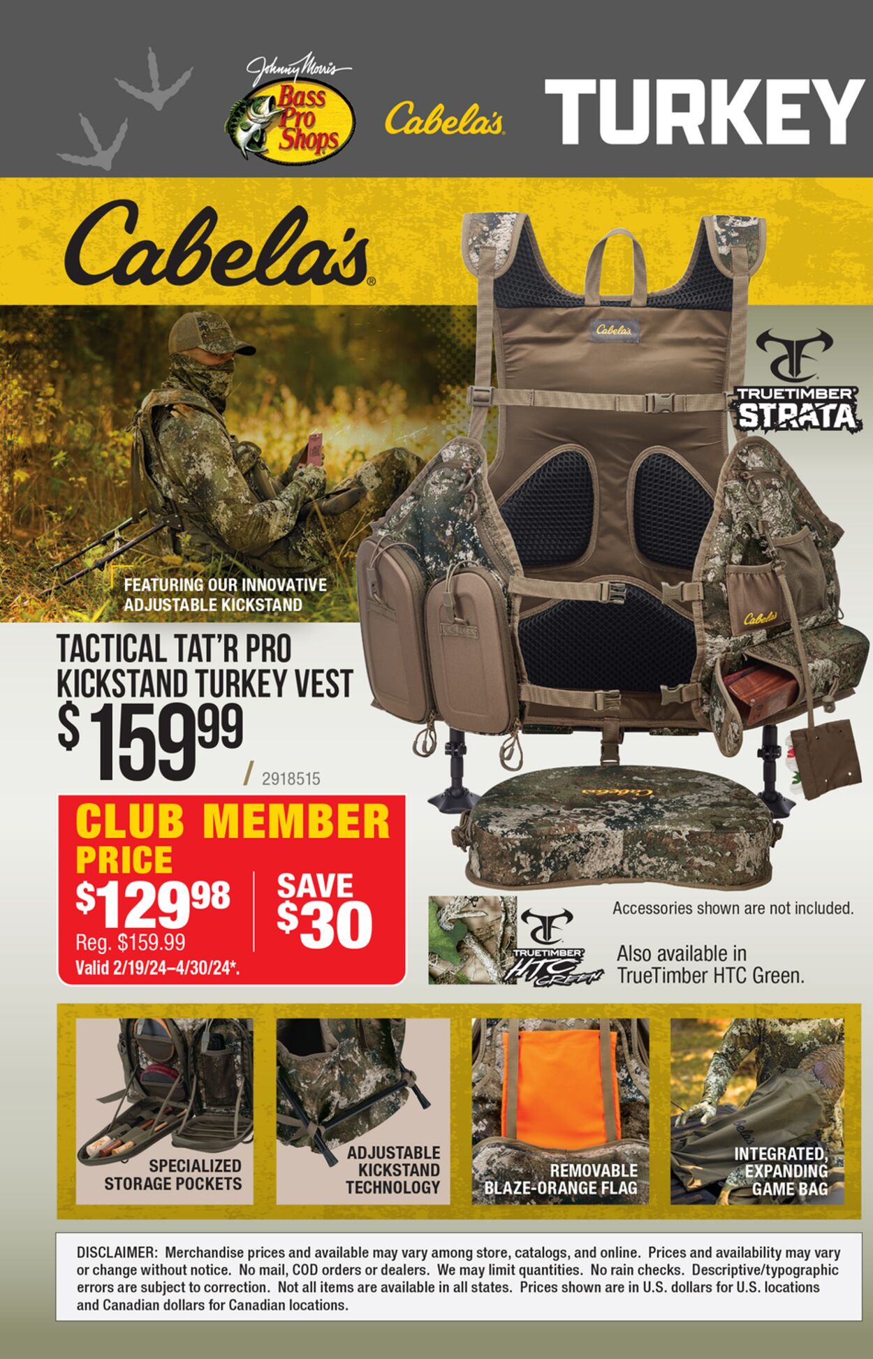 Cabela's Ad from 03/01/2024